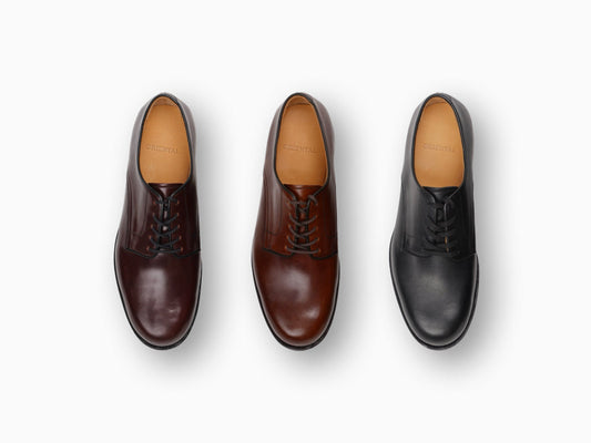 【2024AW Collection】012 Guidi black & Cordovan burgundy / cognac