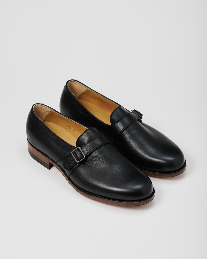 オリエンタル 310 Buckle slipon Black (FG-3310) レザー スリッポン ユニセックス