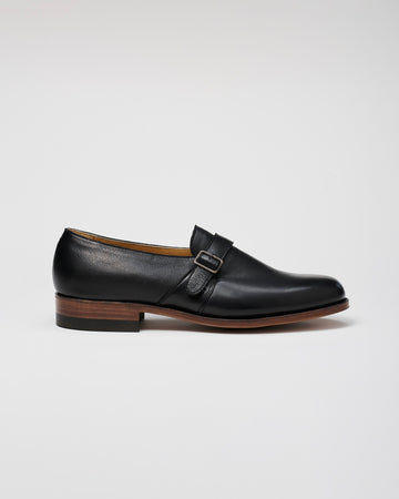 オリエンタル 310 Buckle slipon Black (FG-3310) レザー スリッポン ユニセックス