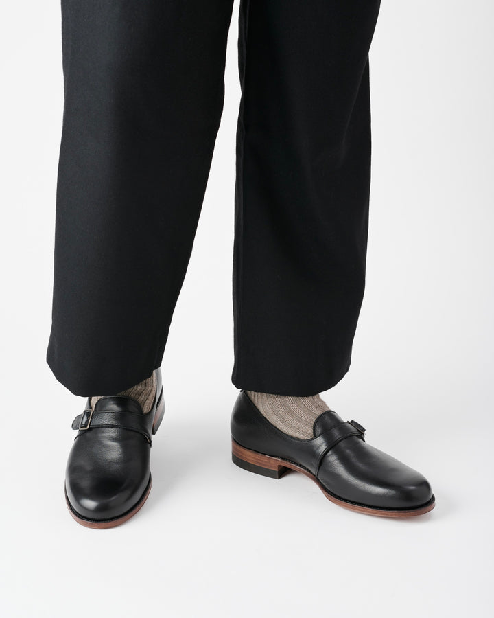 オリエンタル 310 Buckle slipon Black (FG-3310) レザー スリッポン ユニセックス