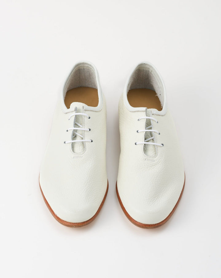 オリエンタル 001 Unlined plain toe White (R-0002) レザーシューズ ユニセックス