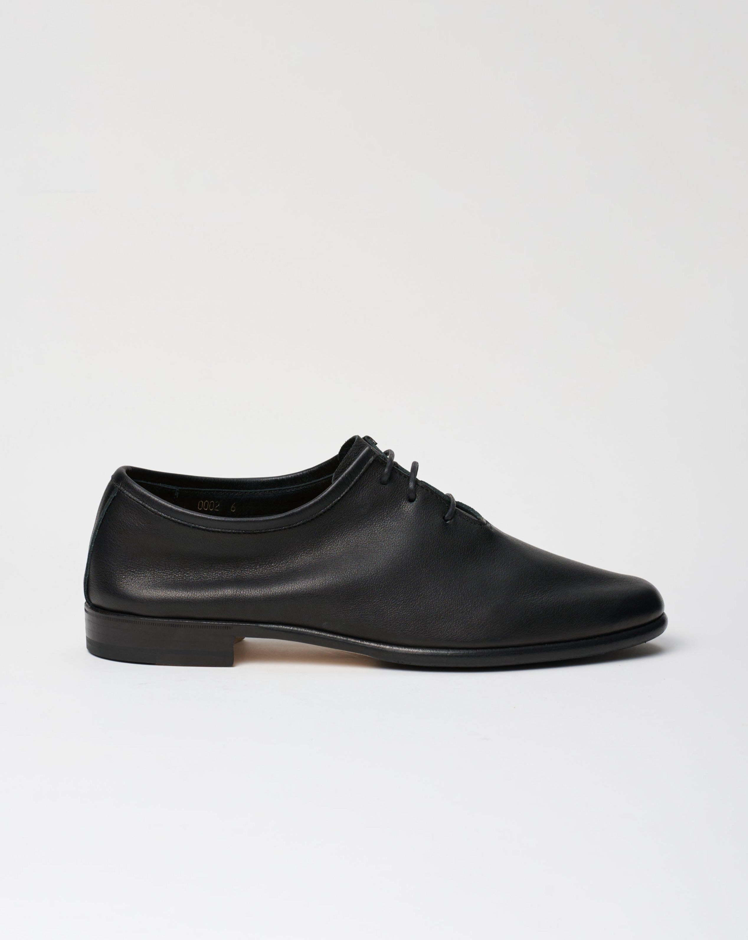 001 Unlined plain toe #Black (R-0002)