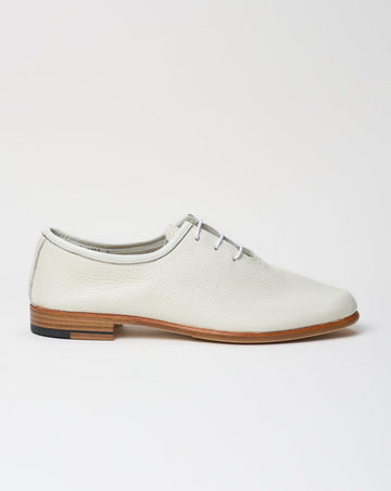 オリエンタル 001 Unlined plain toe White (R-0002) レザーシューズ ユニセックス