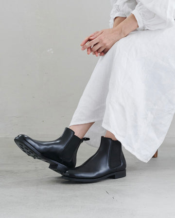 ORIENTAL オリエンタル 750 W`s sidegore boots Black (FG-3750 