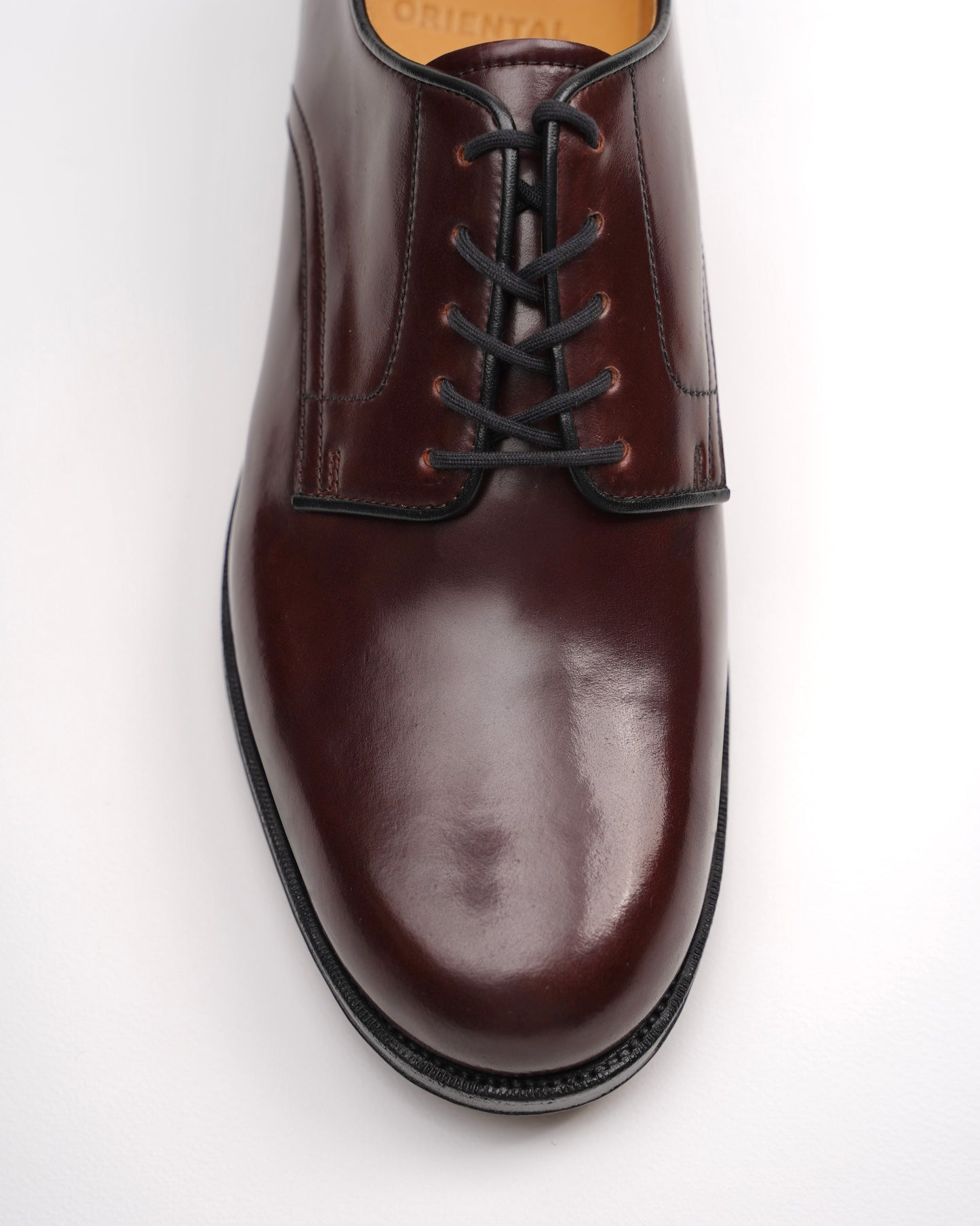 012 plain toe #Cordovan burgundy (FG-3030)