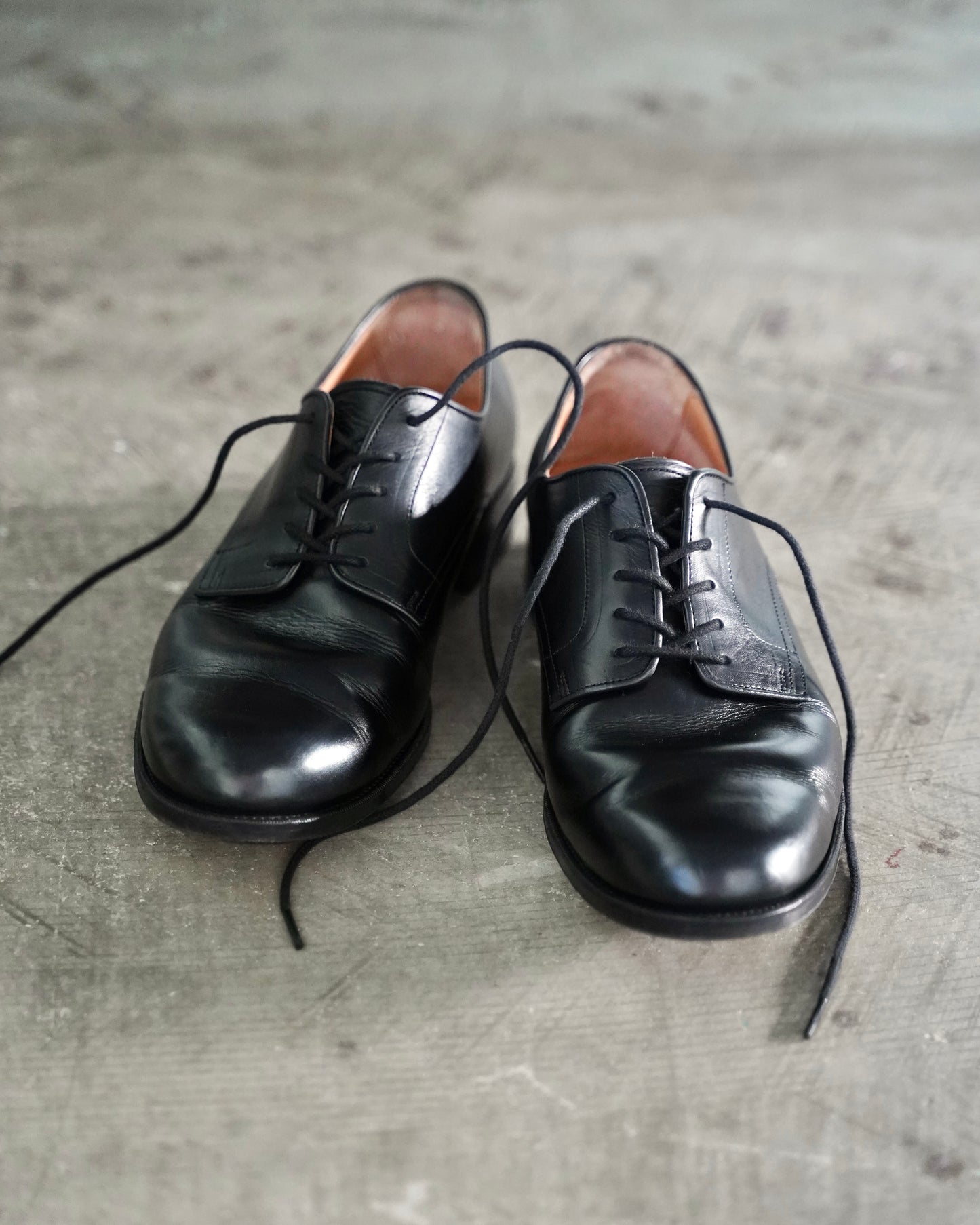 012 plain toe #Guidi black (FG-3020)