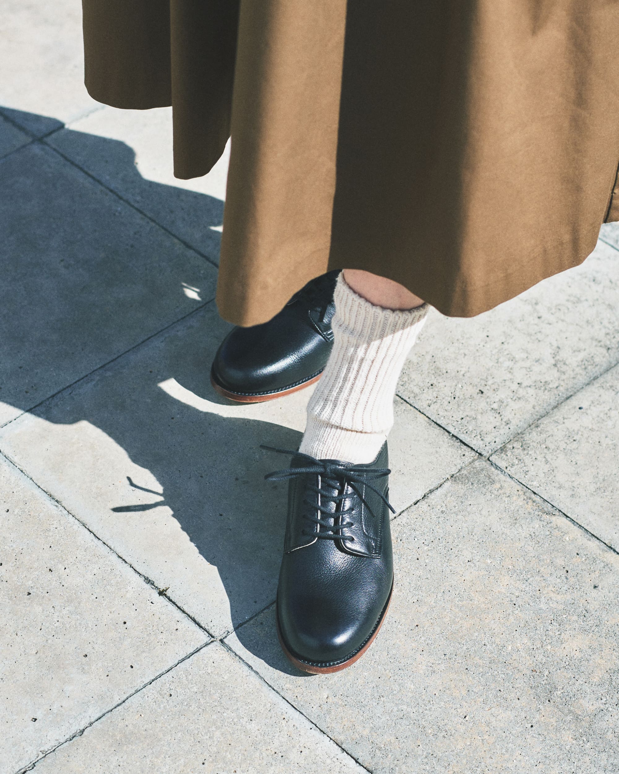 ORIENTAL オリエンタル 012 Plain toe Black (FG-3012) レザー