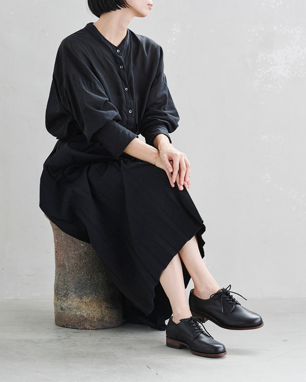 oriental　ドレスシューズ ORIENTAL オリエンタル 012 Plain toe Black (FG-3012) レザー