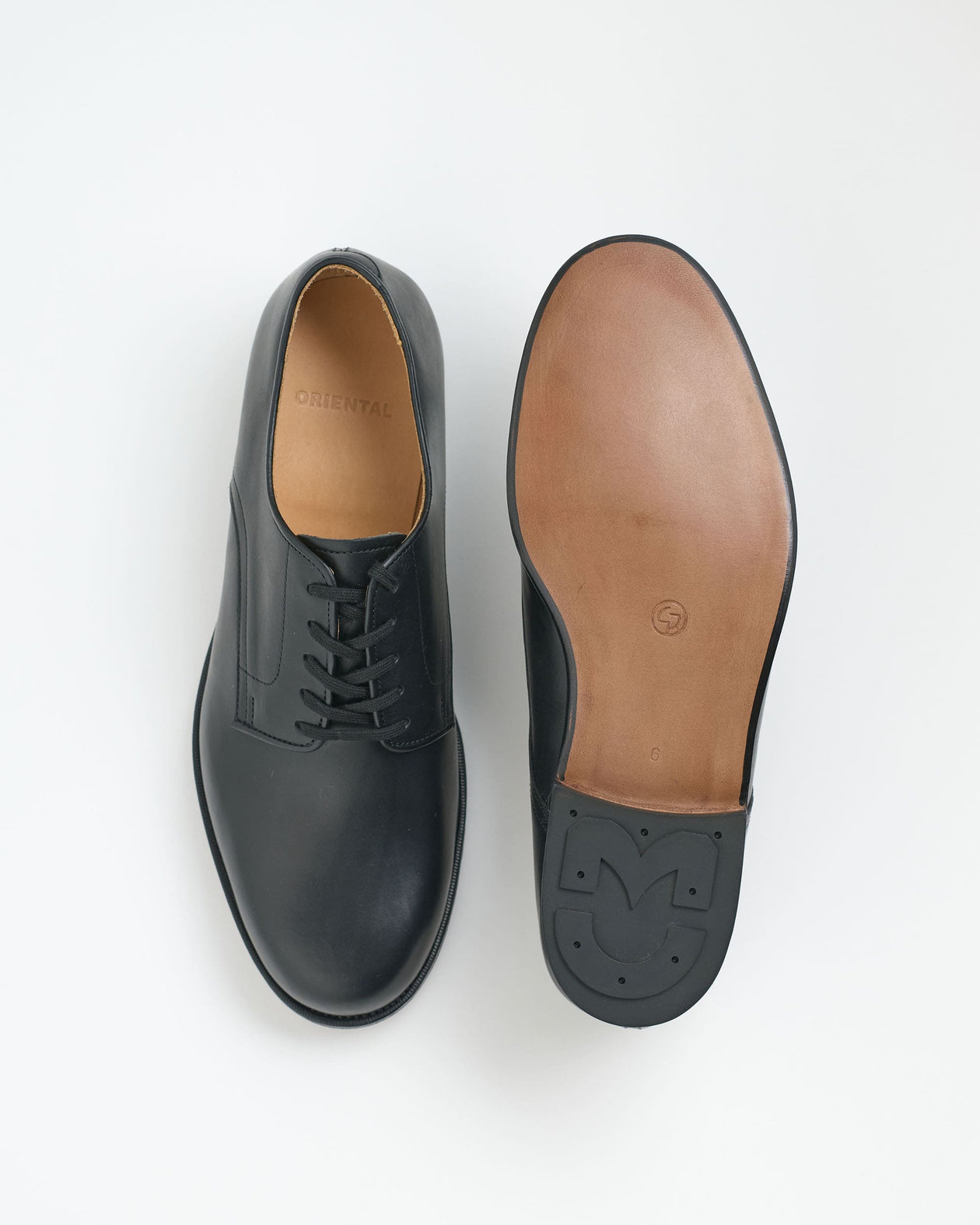 ORIENTAL オリエンタル 012 plain toe Guidi black (FG-3020) レザー 