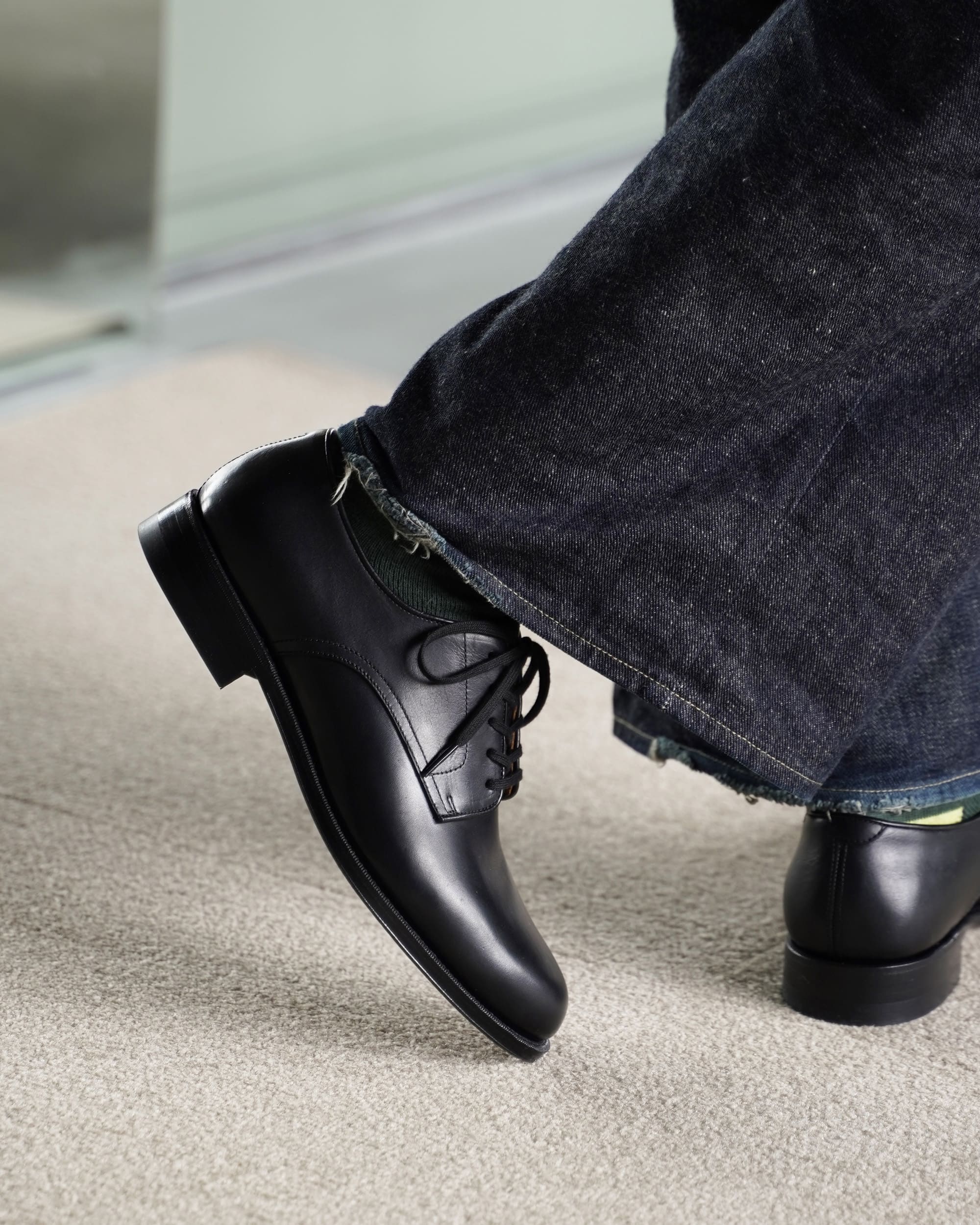 ORIENTAL オリエンタル 012 plain toe Guidi black (FG-3020