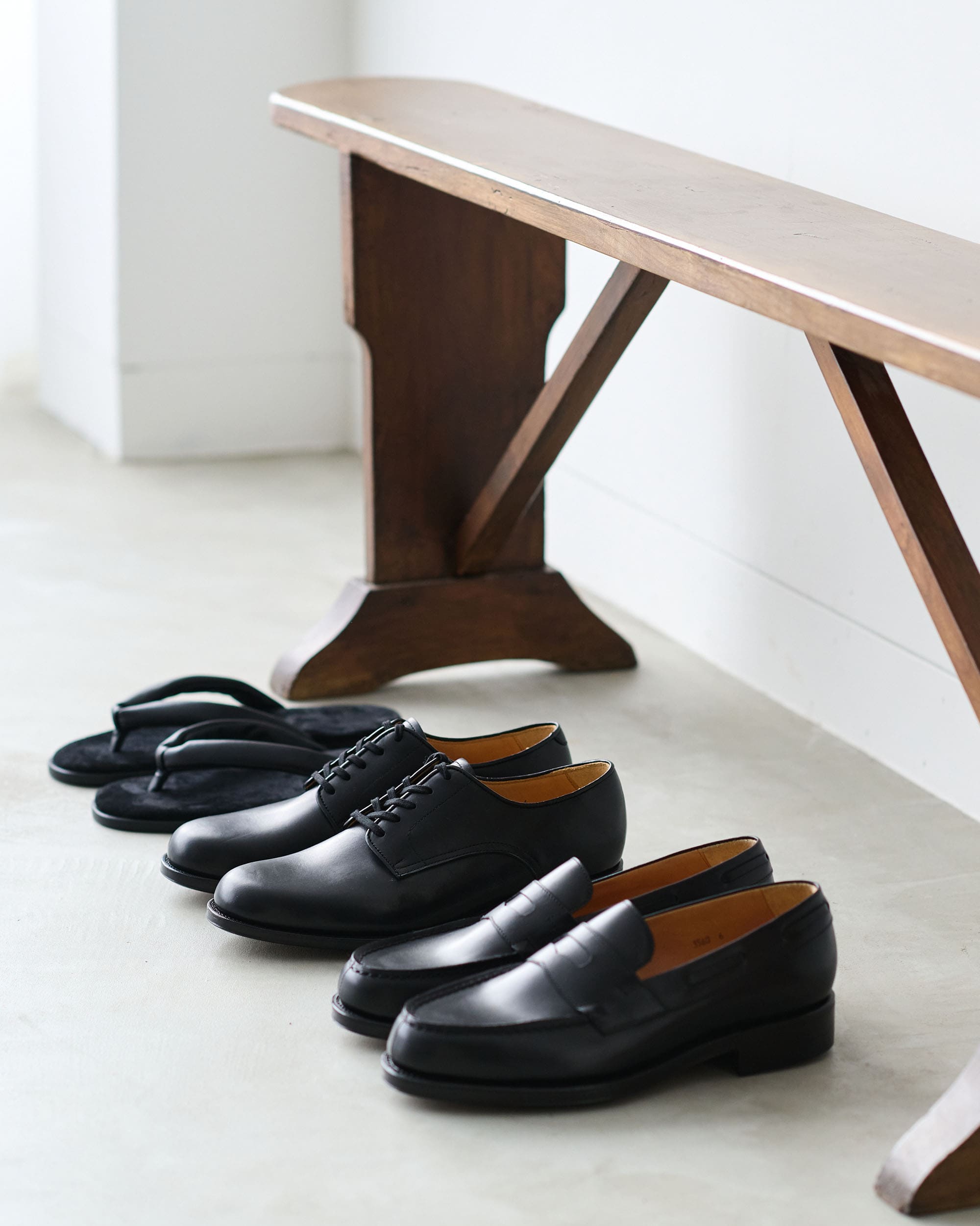 ORIENTAL オリエンタル 012 plain toe Guidi black (FG-3020) レザー