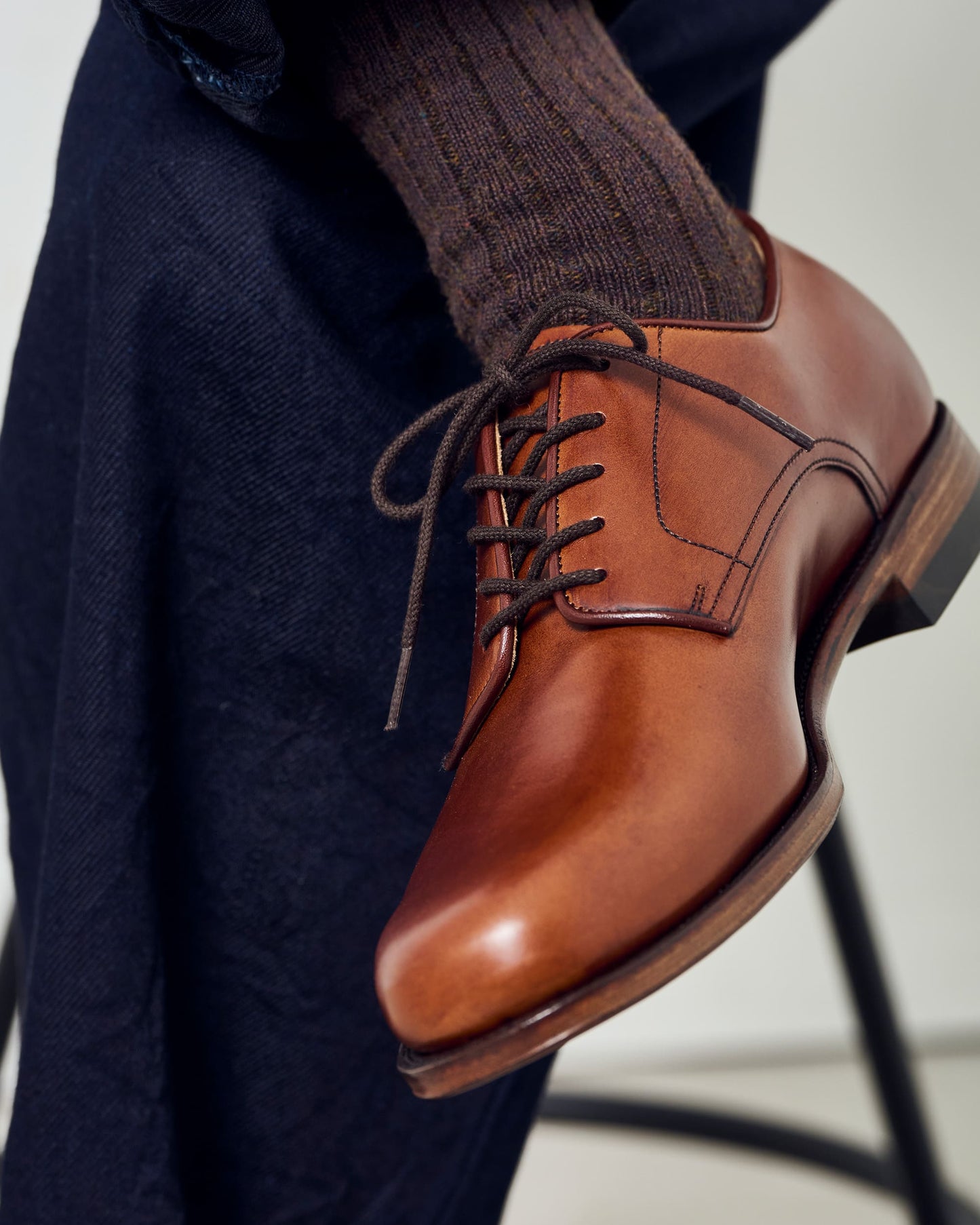 ORIENTAL オリエンタル 012 plain toe Buttero Tan brown (FG-3022)  レザーシューズ メンズ