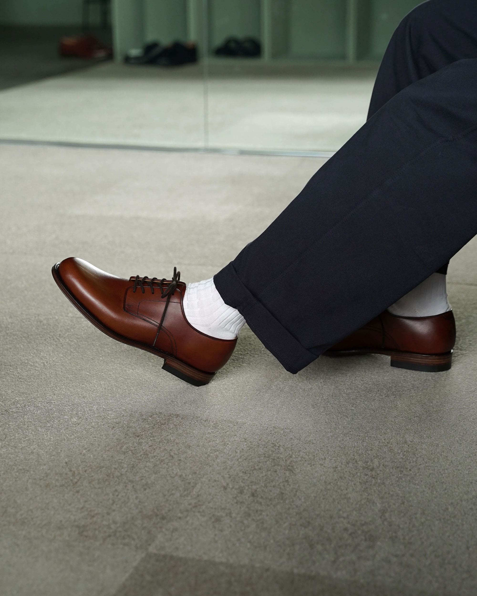 ORIENTAL オリエンタル 012 plain toe Buttero Tan brown (FG-3022