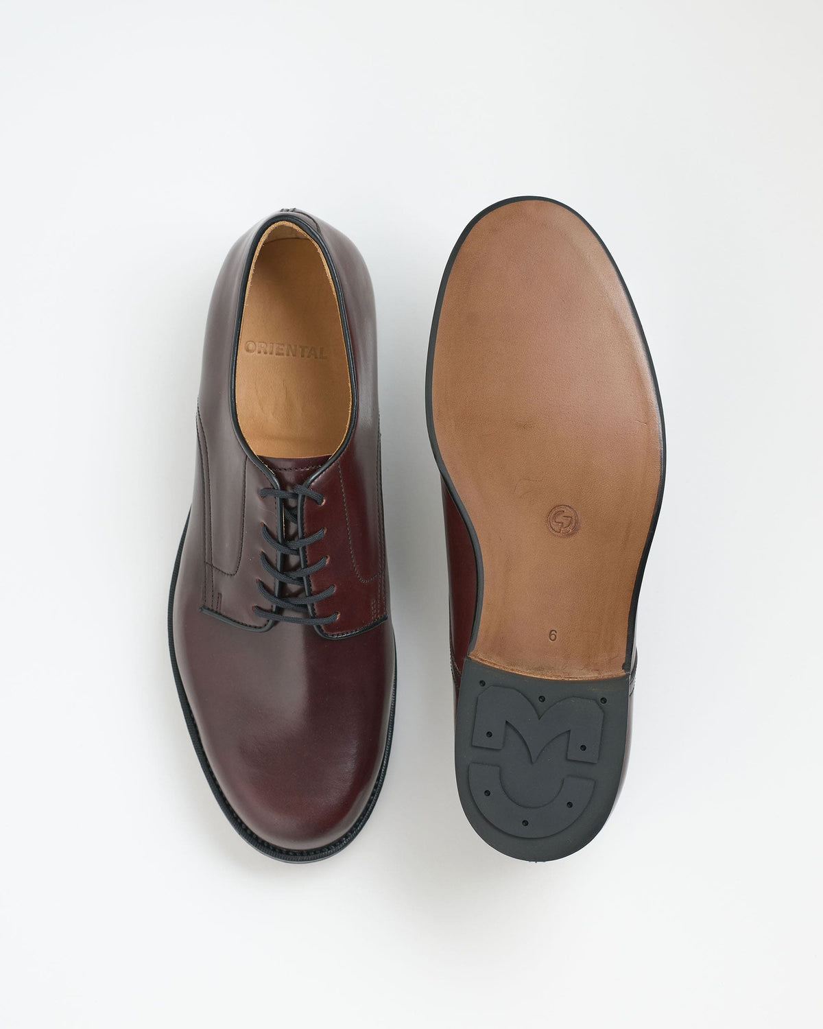 ORIENTAL オリエンタル 012 plain toe Cordovan burgundy (FG-3030 