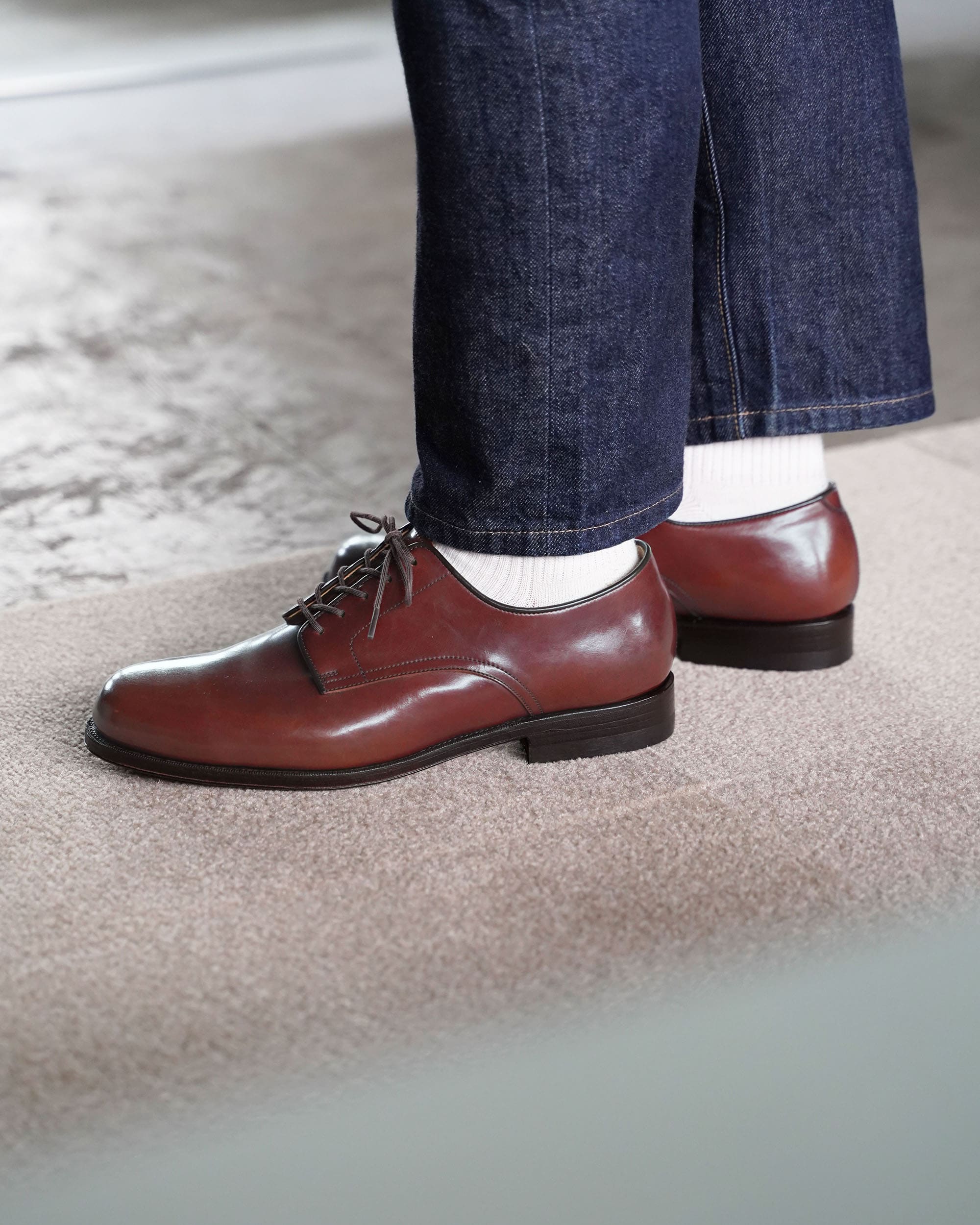 ORIENTAL オリエンタル 012 plain toe Cordovan cognac (FG-3030