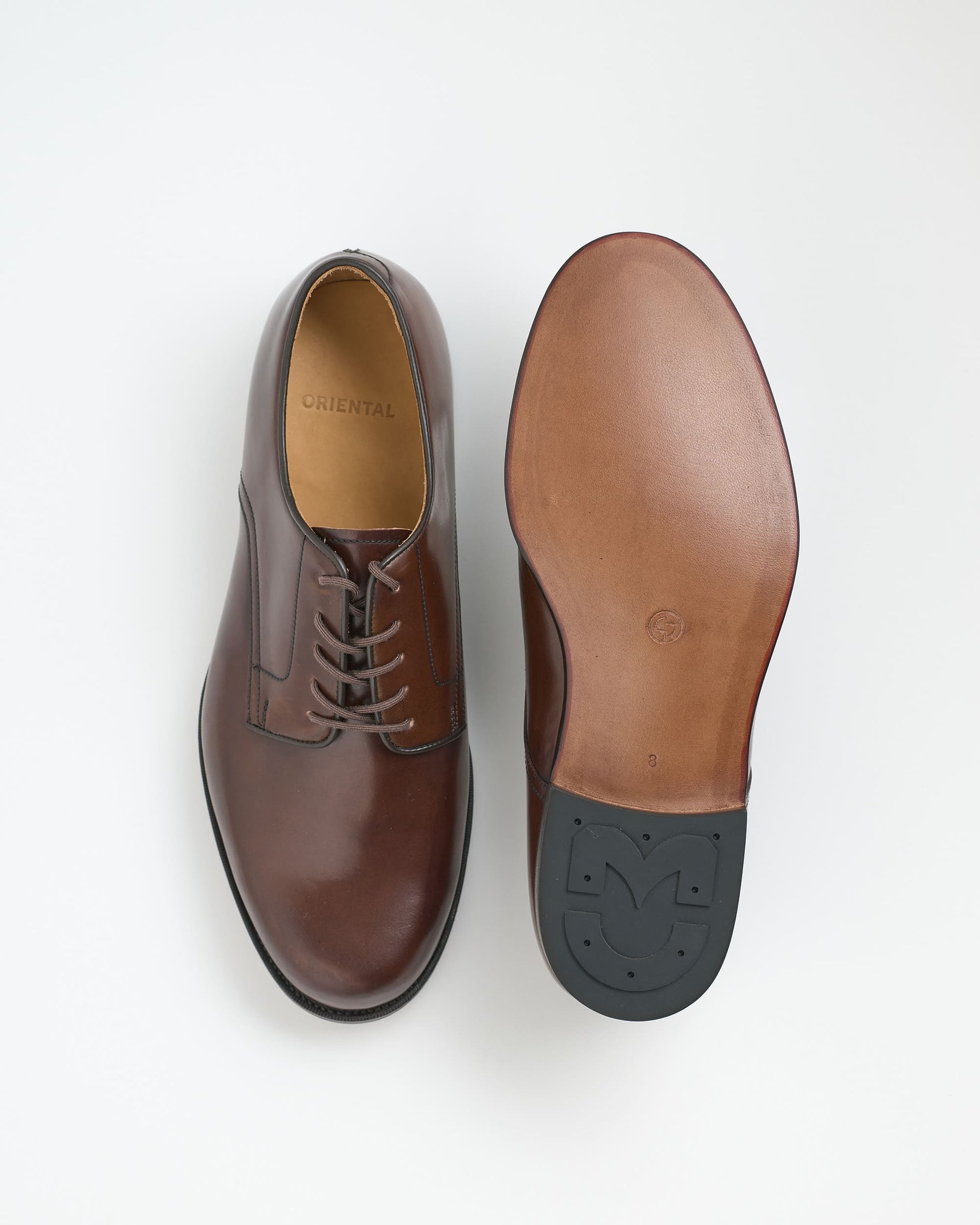 オリエンタル 012 plain toe Cordovan dark oak (FG-3032) ドレスシューズ コードバン メンズ