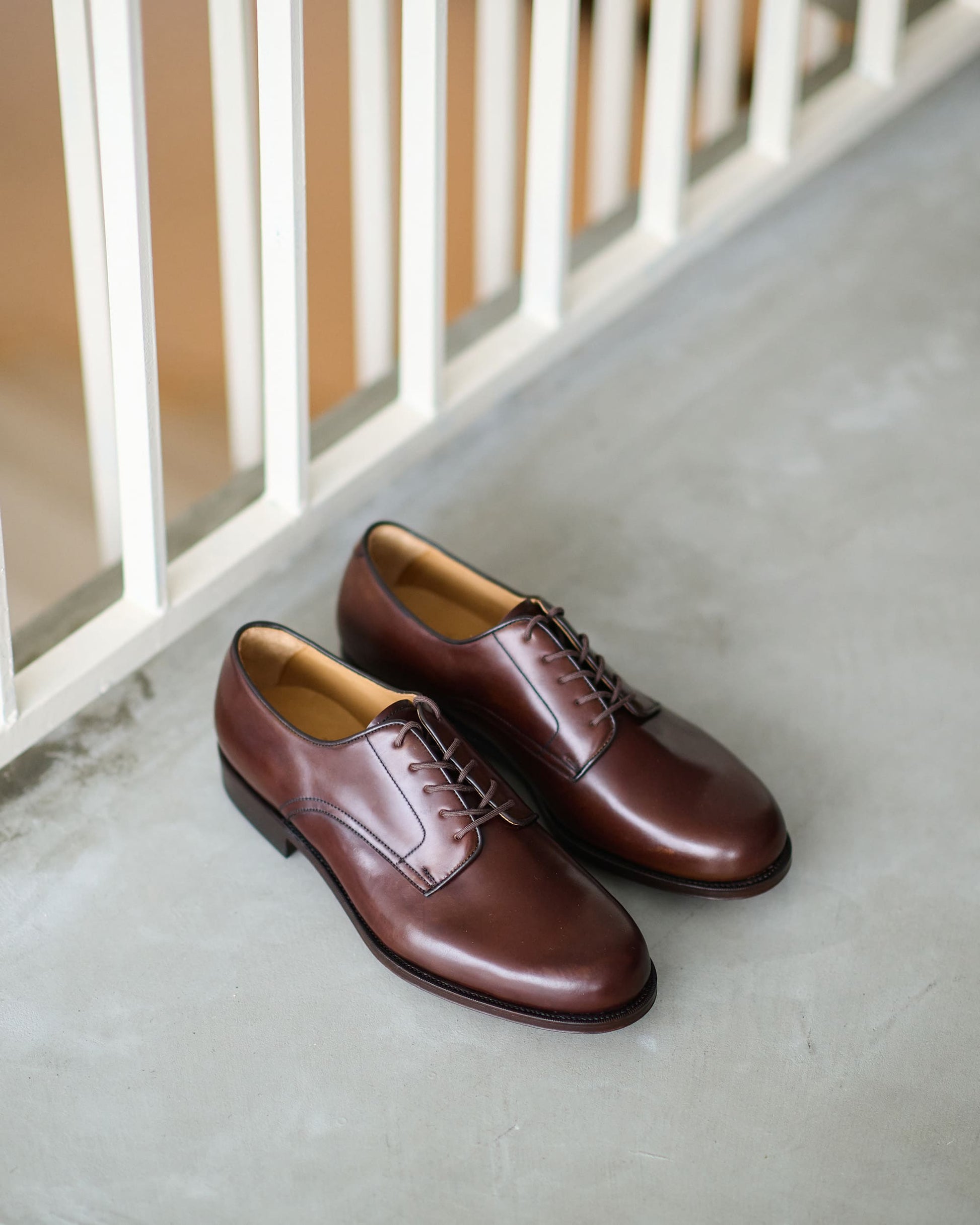 オリエンタル 012 plain toe Cordovan dark oak (FG-3032) ドレスシューズ コードバン メンズ