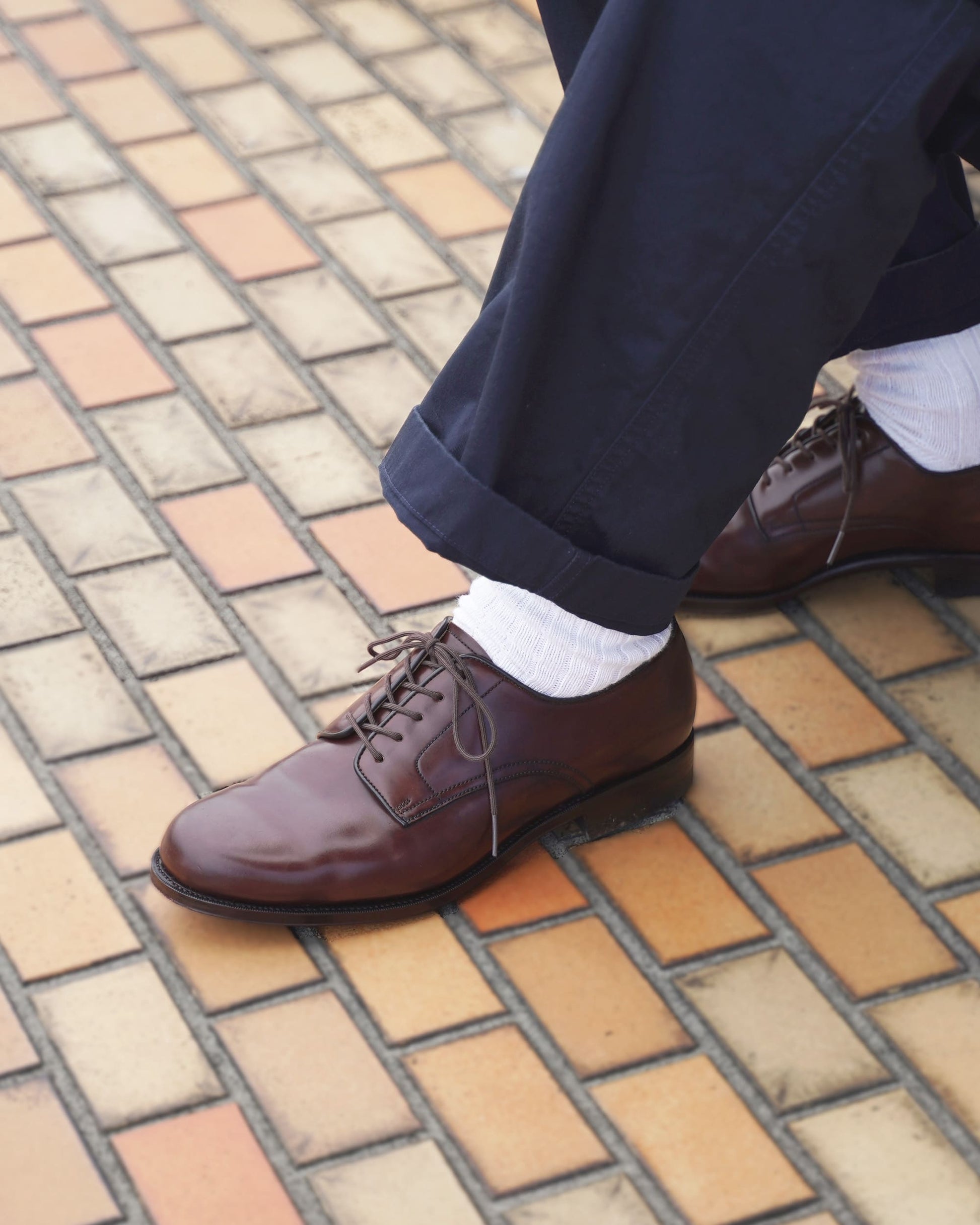 オリエンタル 012 plain toe Cordovan dark oak (FG-3032) ドレスシューズ コードバン メンズ