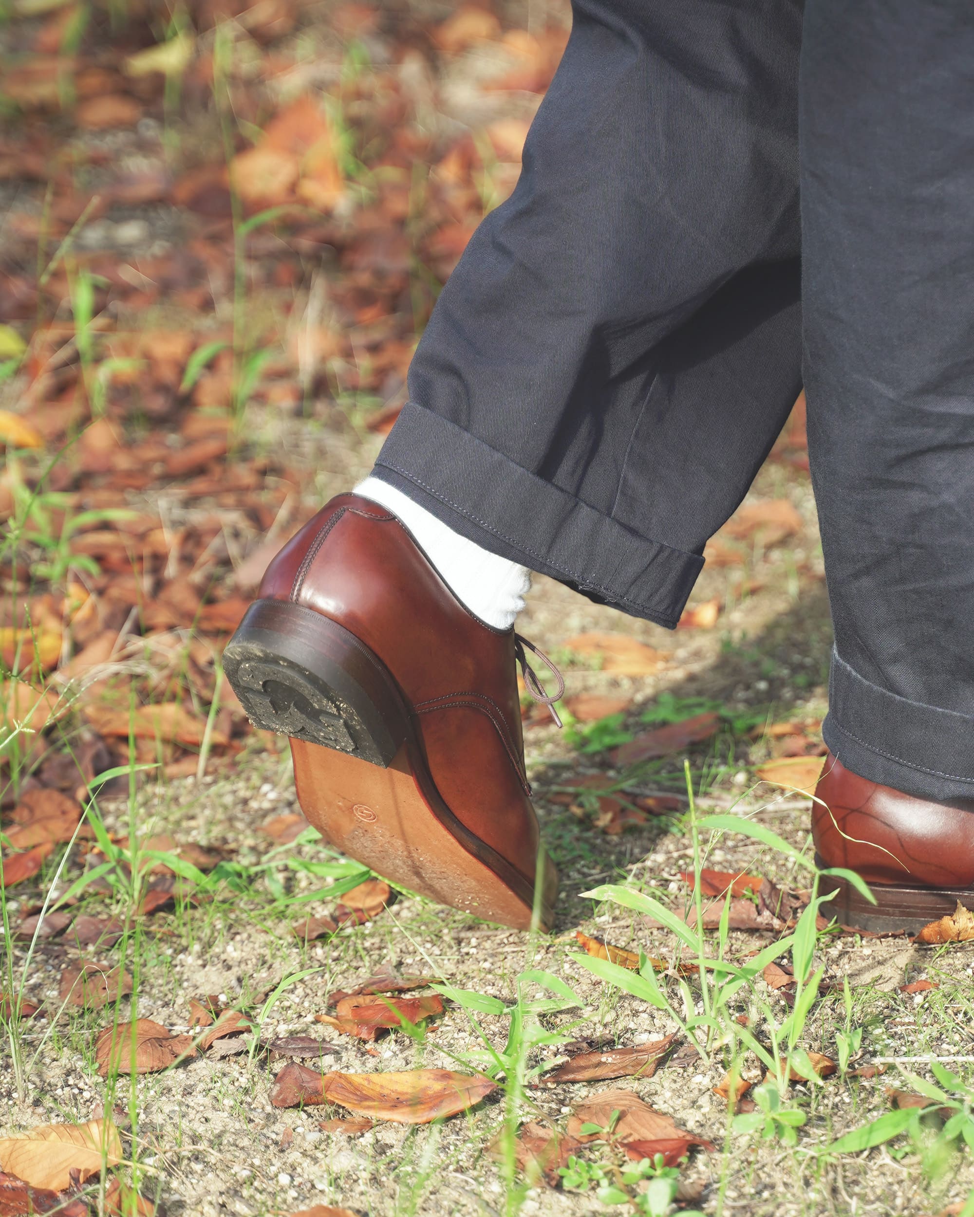 ORIENTAL オリエンタル 012 plain toe Cordovan dark oak (FG-3032