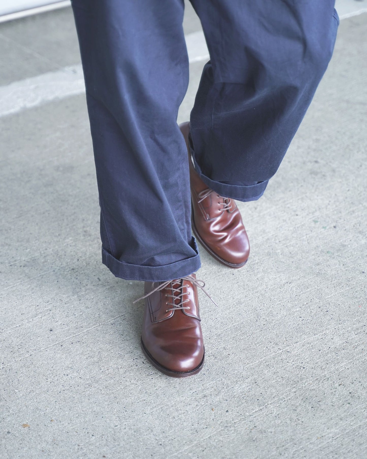 オリエンタル 012 plain toe Cordovan dark oak (FG-3032) ドレスシューズ コードバン メンズ