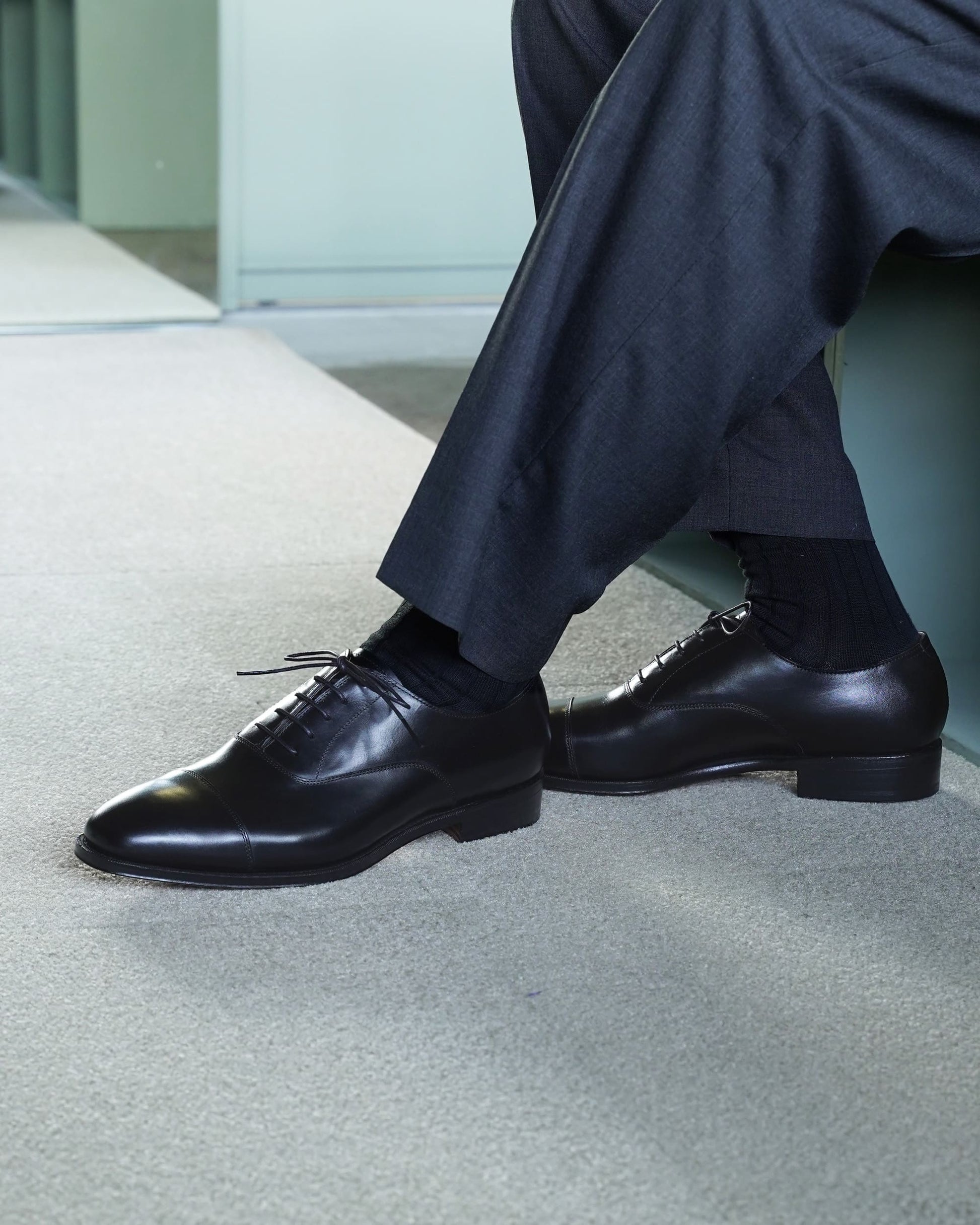 オリエンタル 3109 Cap toe oxford Black (FG-3109) ドレスシューズ メンズ