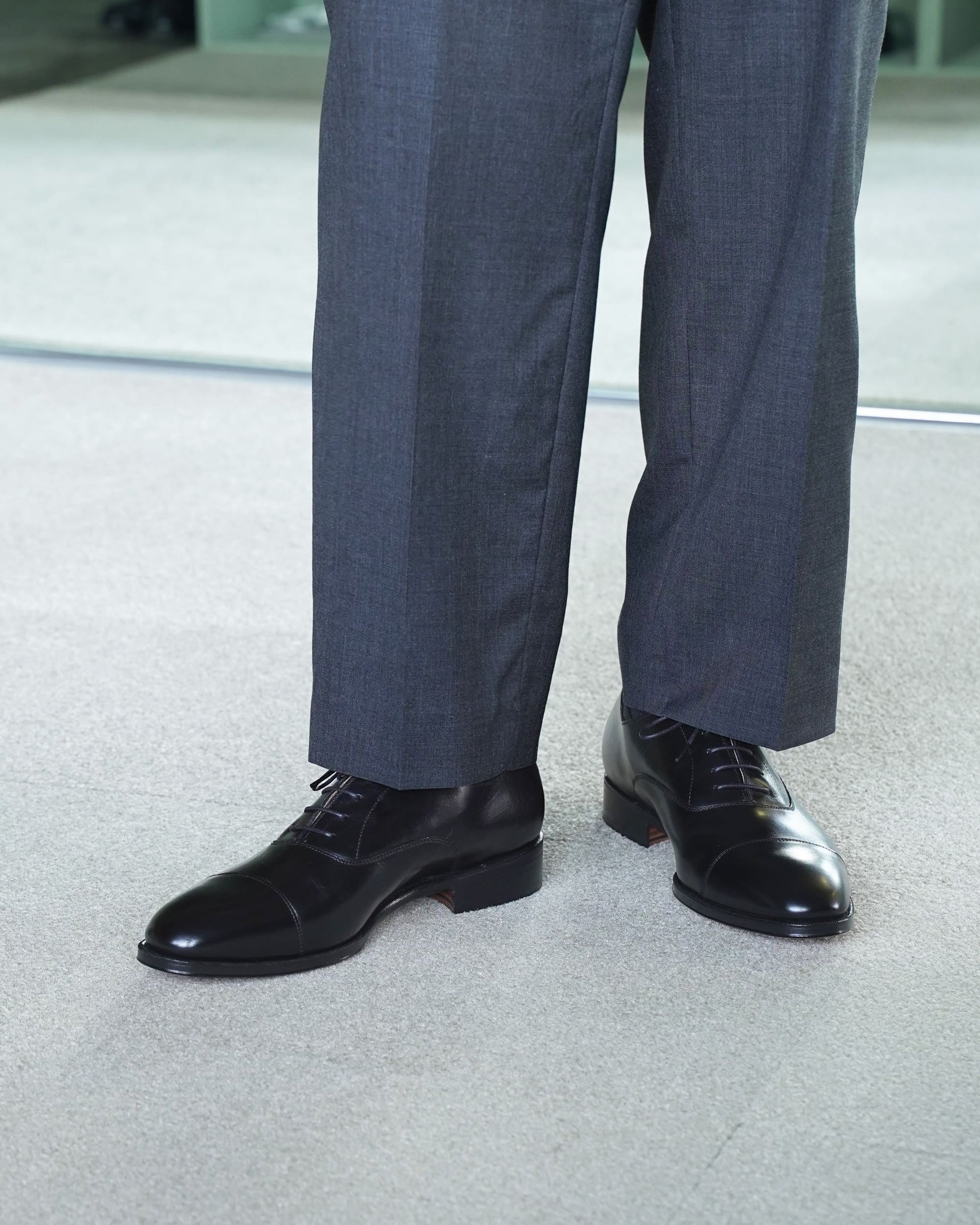 オリエンタル 3109 Cap toe oxford Black (FG-3109) ドレスシューズ メンズ