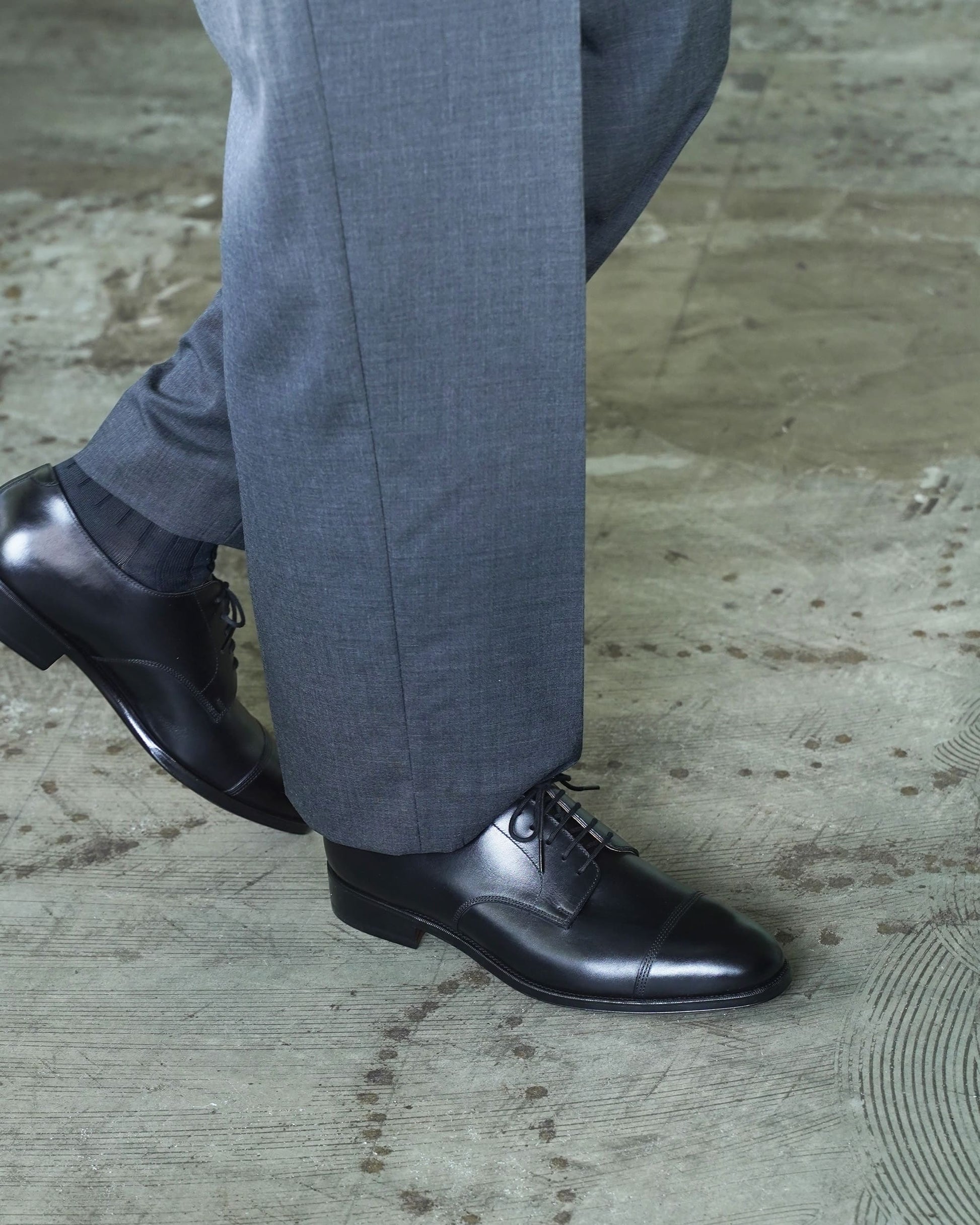 オリエンタル 3120 cap toe derby Black (FG-3120) ドレスシューズ メンズ