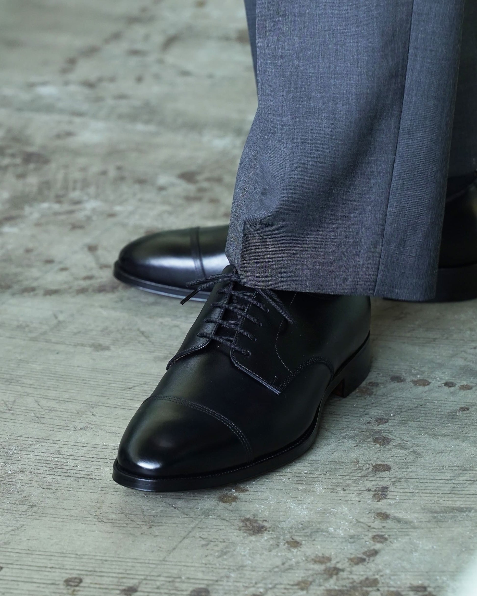 オリエンタル 3120 cap toe derby Black (FG-3120) ドレスシューズ メンズ