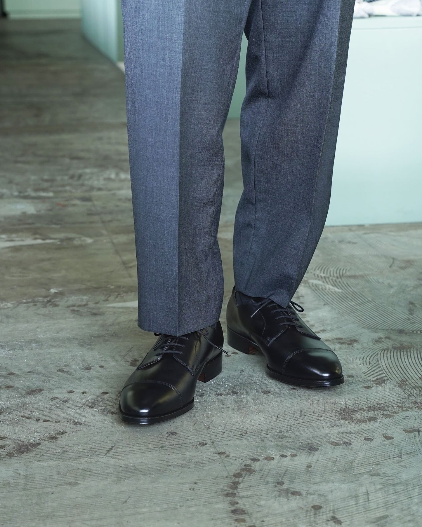 オリエンタル 3120 cap toe derby Black (FG-3120) ドレスシューズ メンズ