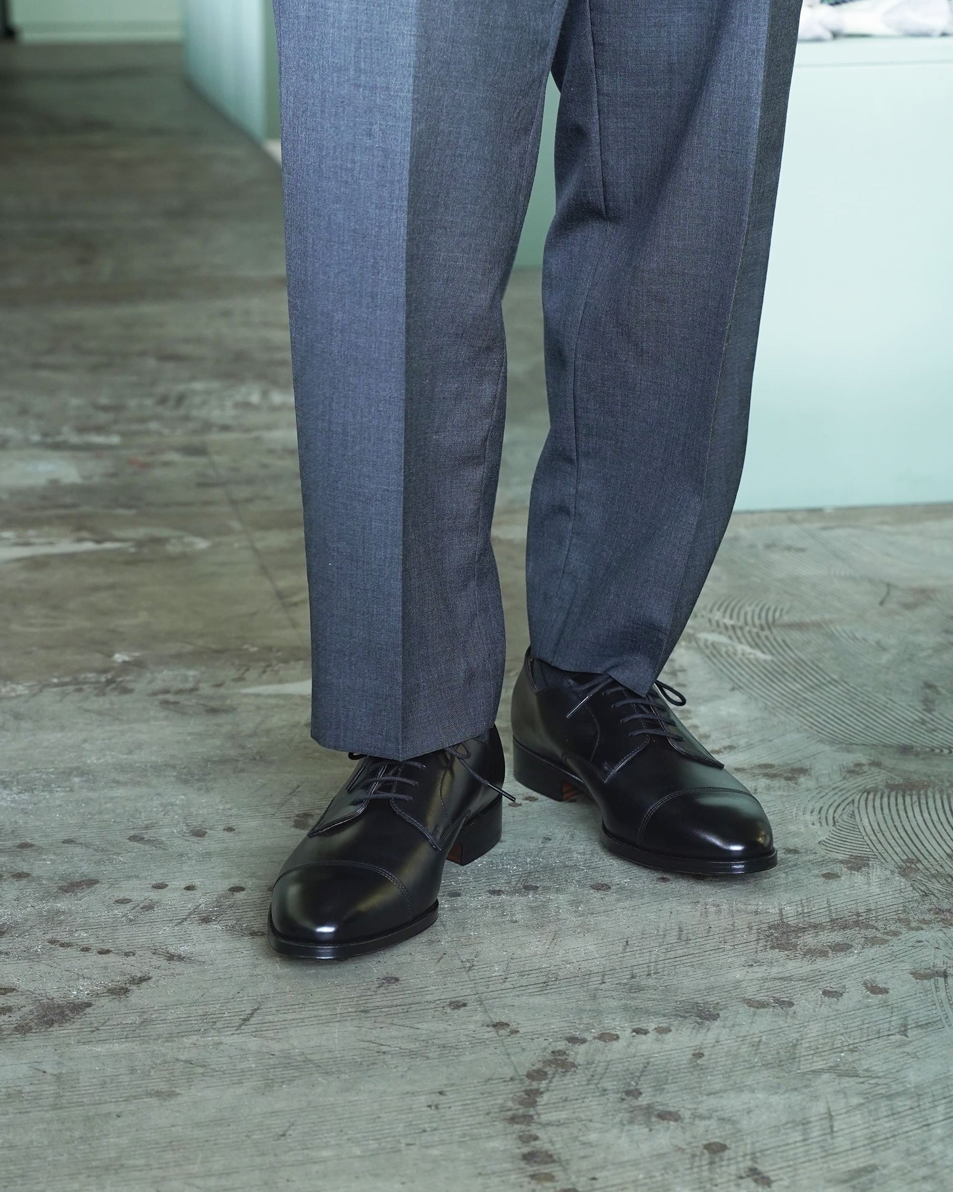 オリエンタル 3120 cap toe derby Black (FG-3120) ドレスシューズ メンズ