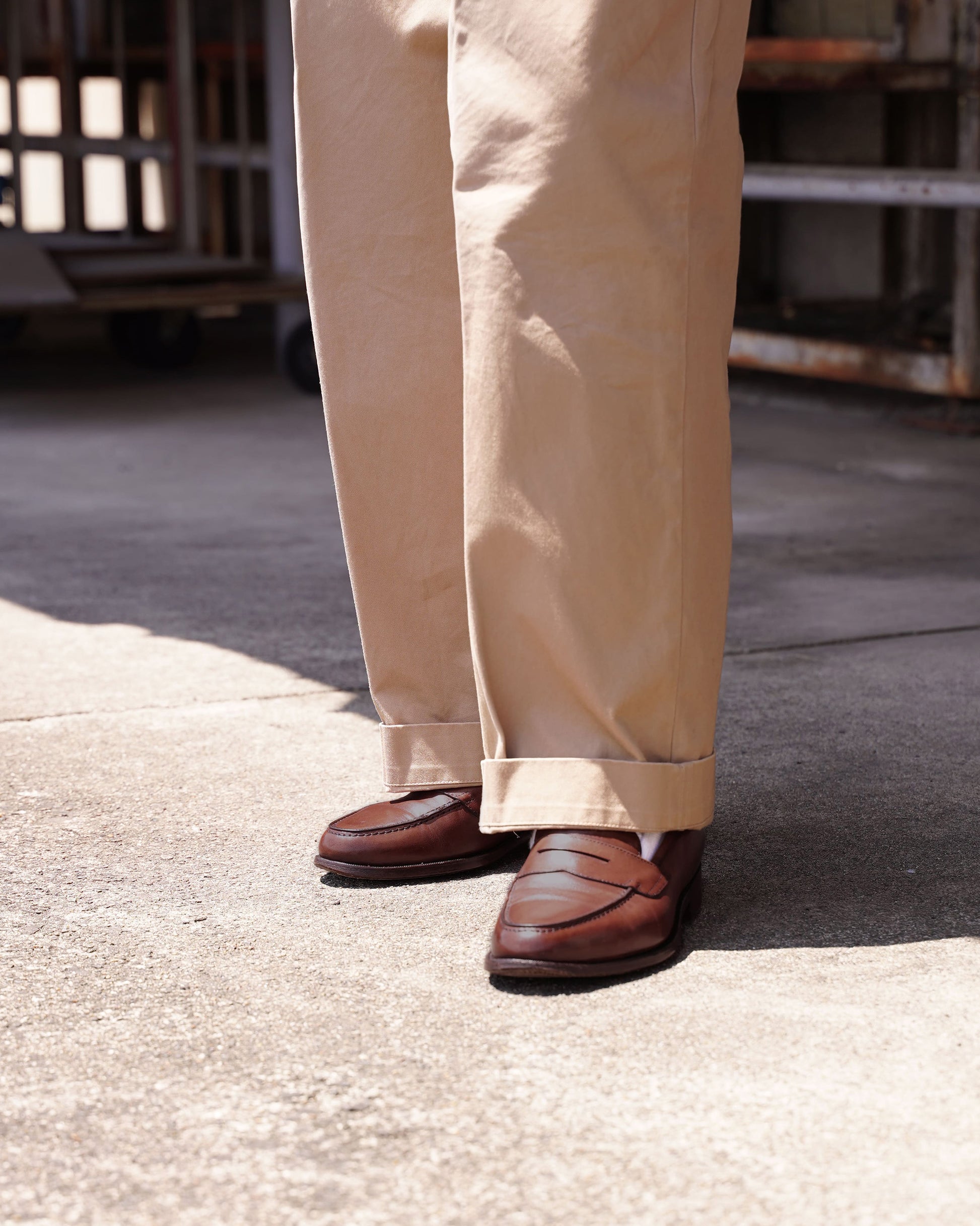 オリエンタル 500 ALBERS Antique brown (FG-3500) ローファー メンズ