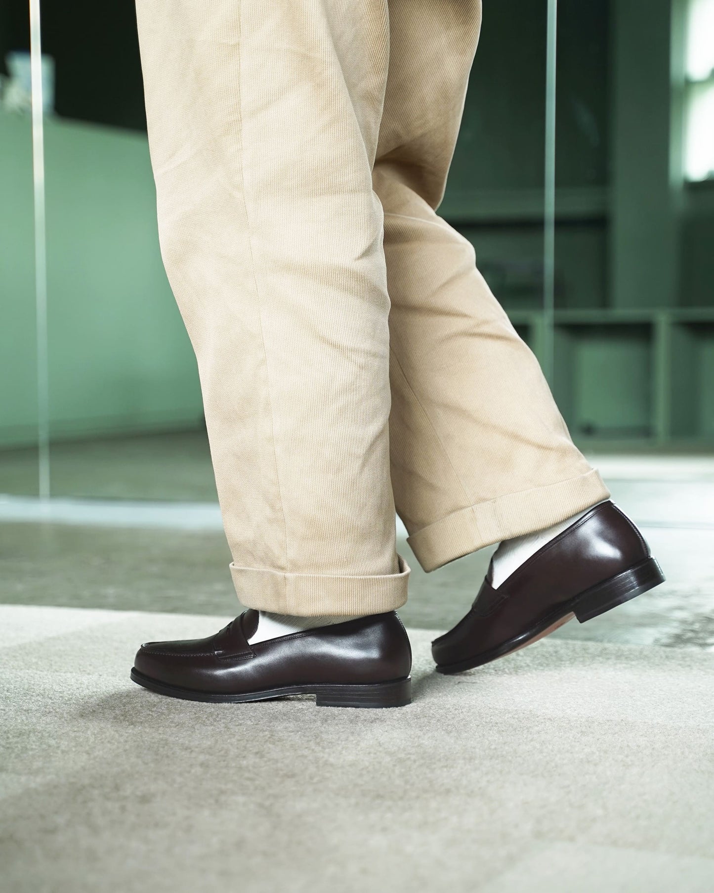 オリエンタル 500 ALBERS Dark brown (FG-3500) ローファー メンズ