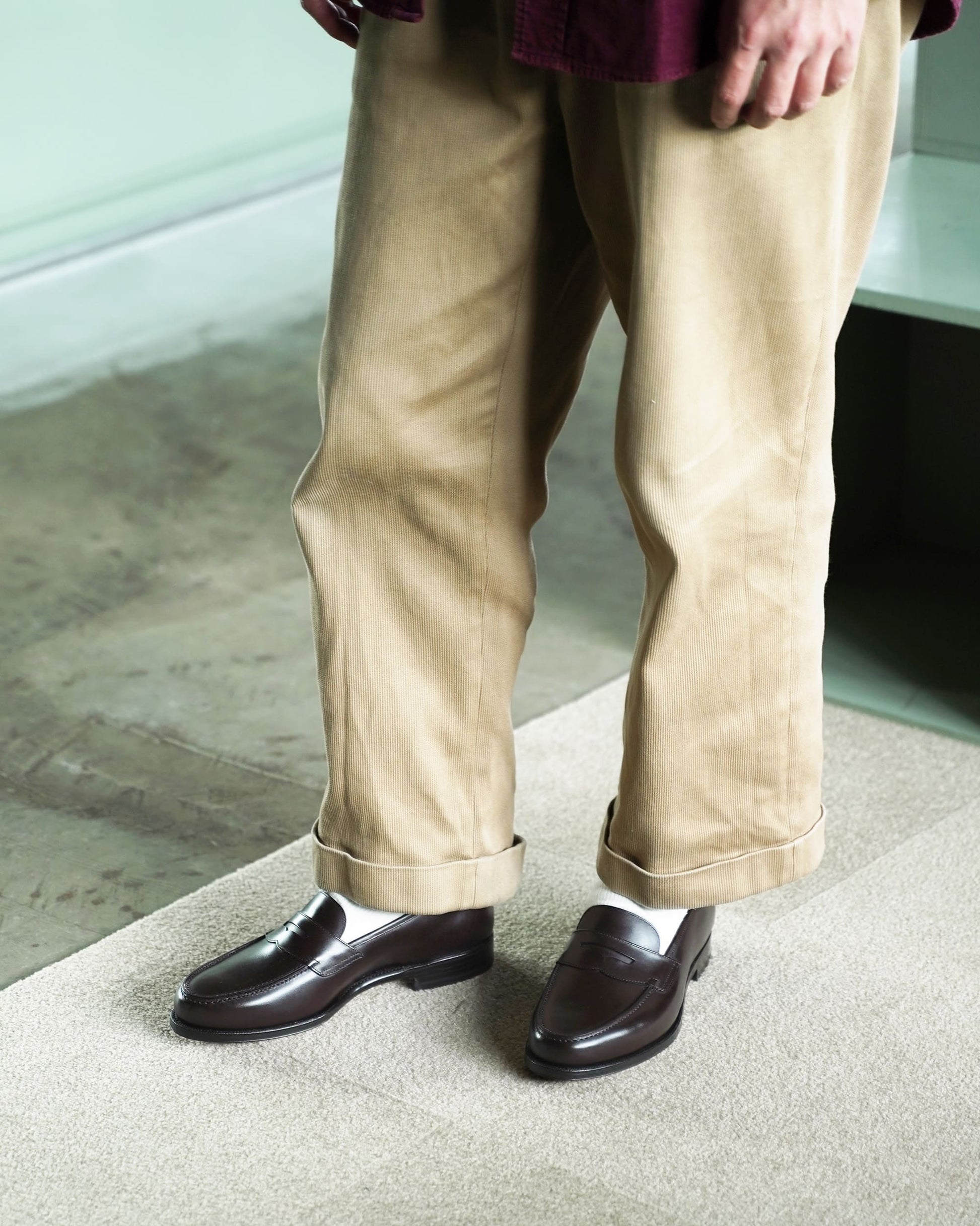 オリエンタル 500 ALBERS Dark brown (FG-3500) ローファー メンズ