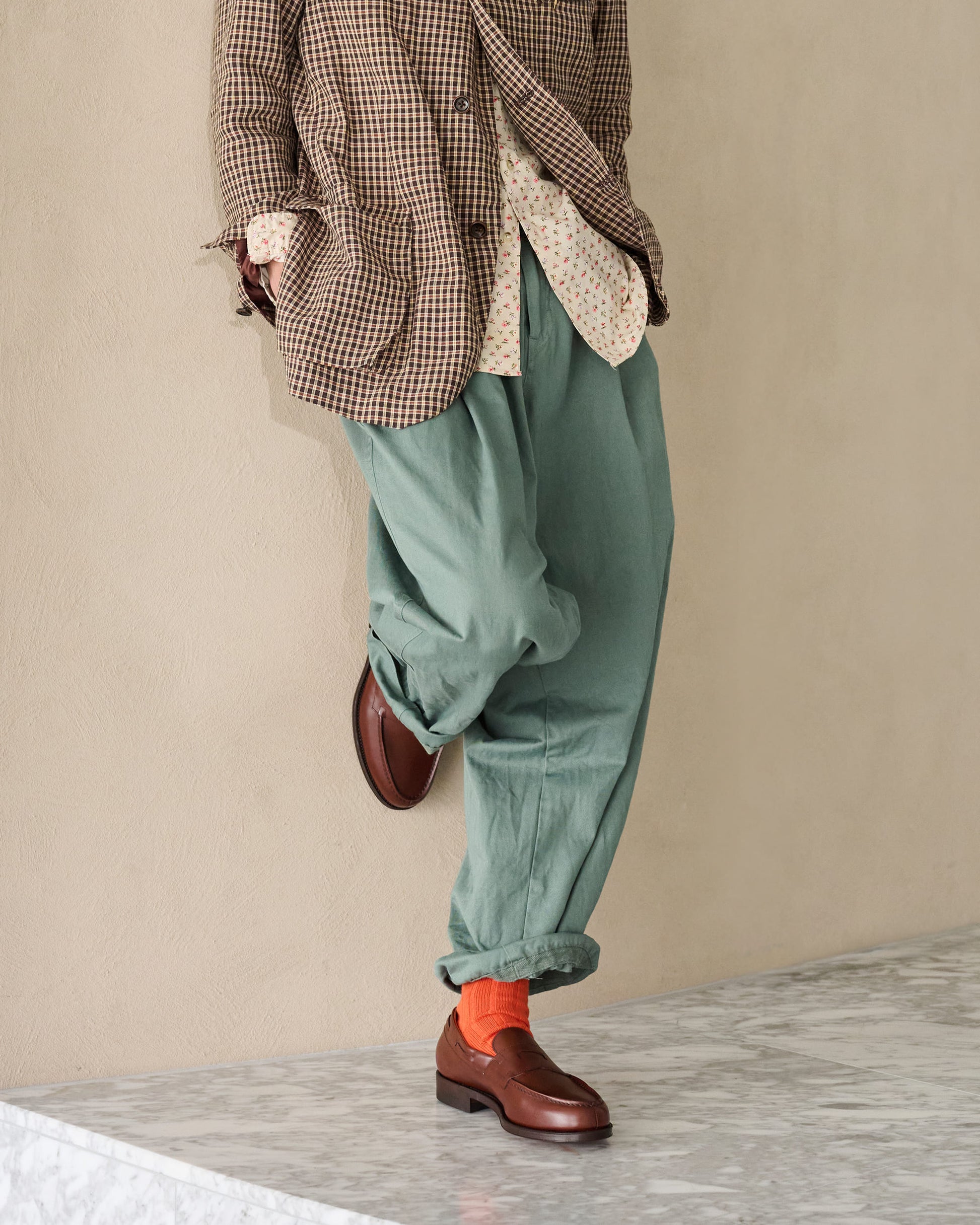 オリエンタル 560 Loafer Brown (FG-3560) ローファー メンズ