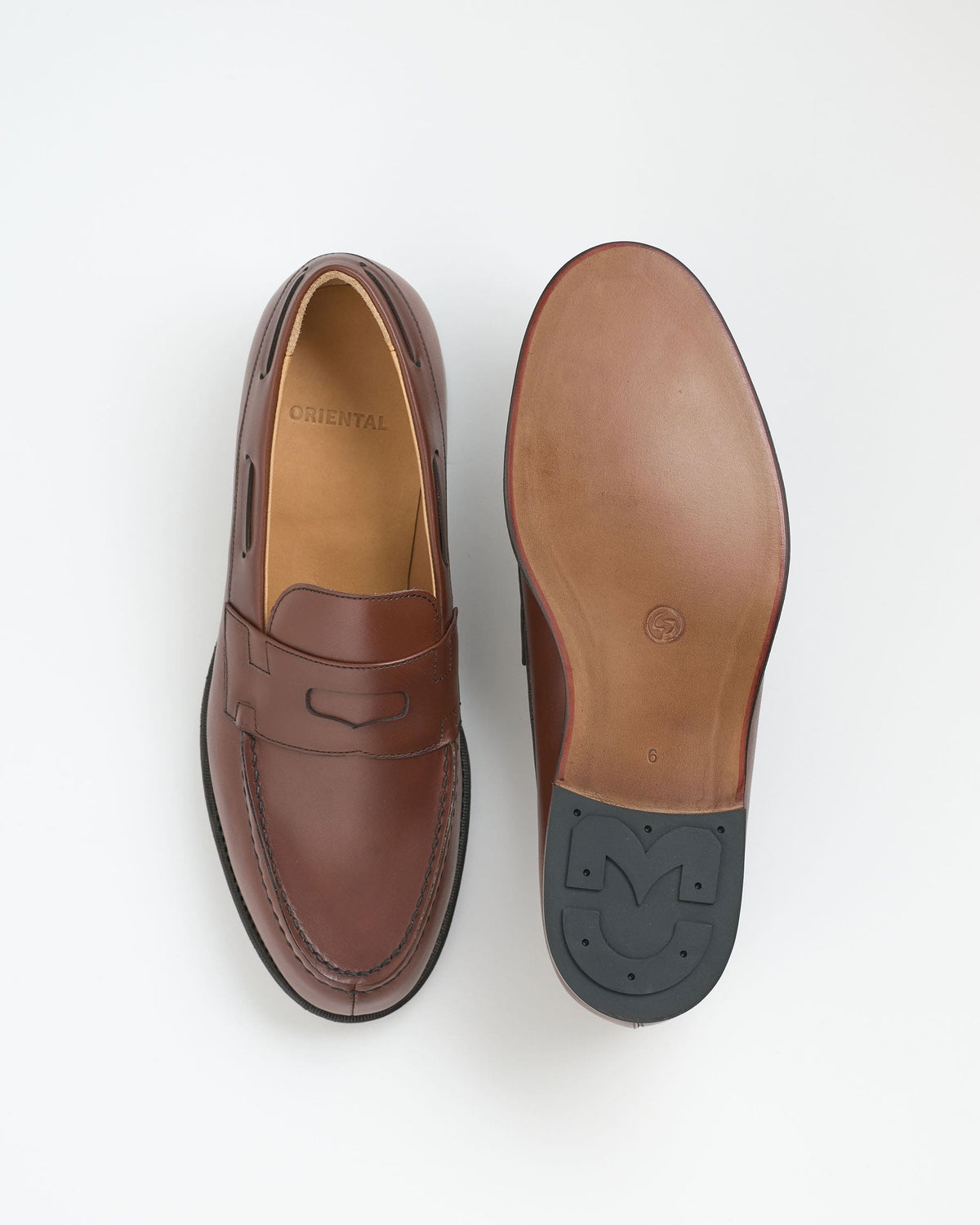 ORIENTAL オリエンタル 560 Loafer Brown (FG-3560) ローファー メンズ