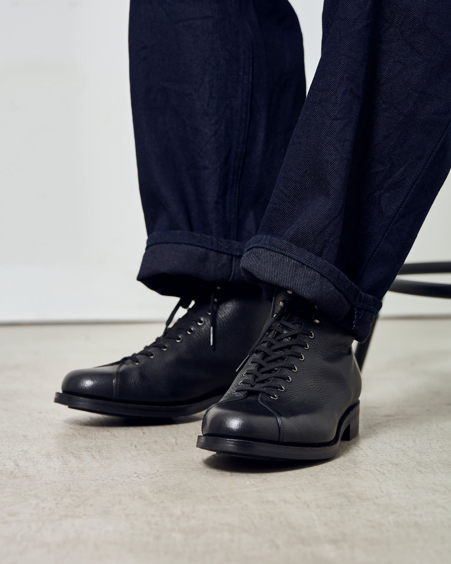 ORIENTAL オリエンタル 721 Monkey boots Black (FG-3721) ブーツ メンズ