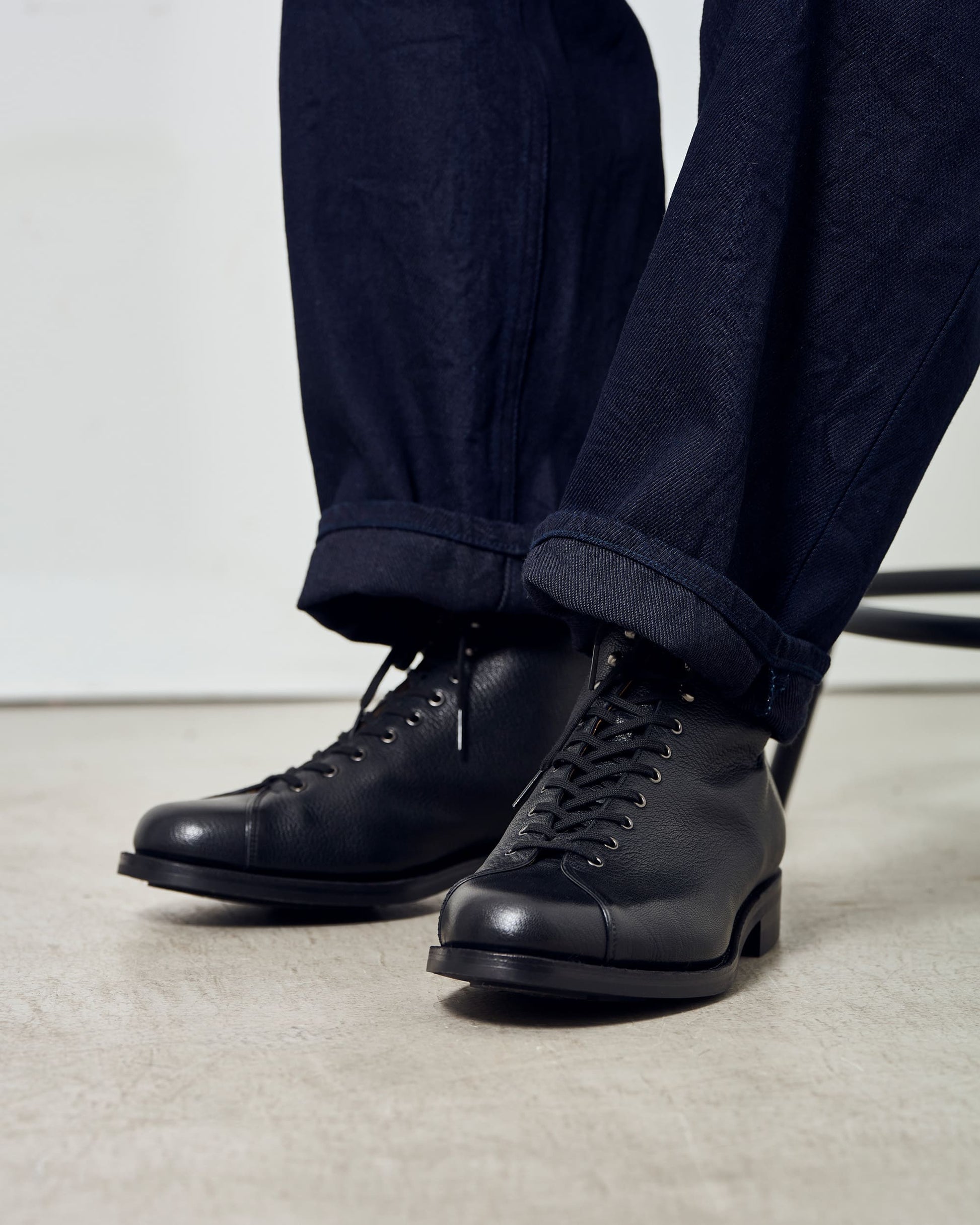 ORIENTAL オリエンタル 721 Monkey boots Black (FG-3721) ブーツ メンズ