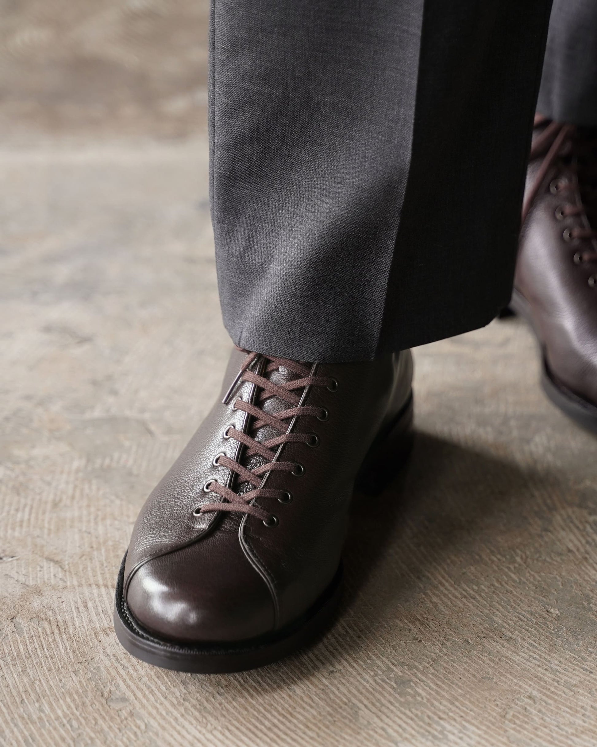 ORIENTAL オリエンタル 721 Monkey boots Dark brown (FG-3721) ブーツ メンズ