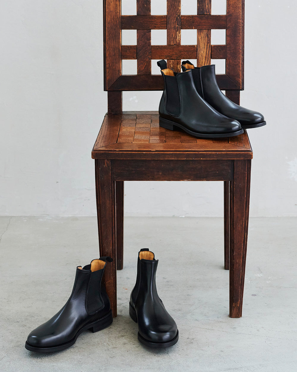 オリエンタル 700 GLOSTER Black (FG-3700) 750 W`s sidegore boots サイドゴアブーツ メンズ レディース