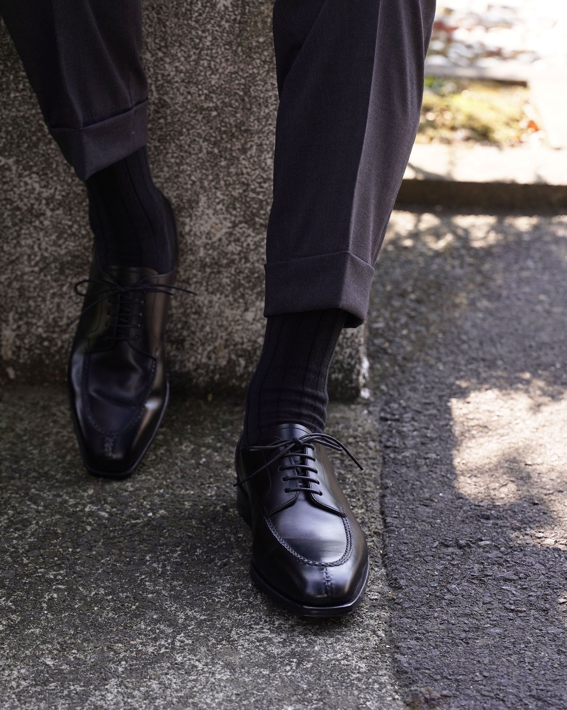 ORIENTAL オリエンタル 3810 ANDY Black (FG-3810) スキンステッチ レザーシューズ メンズ