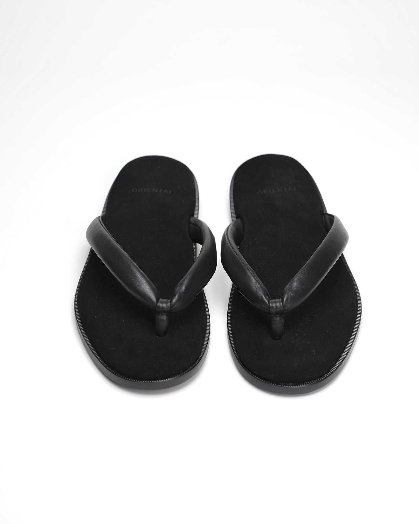 オリエンタル 004 Setta sandal Black (R-0004) トング サンダル