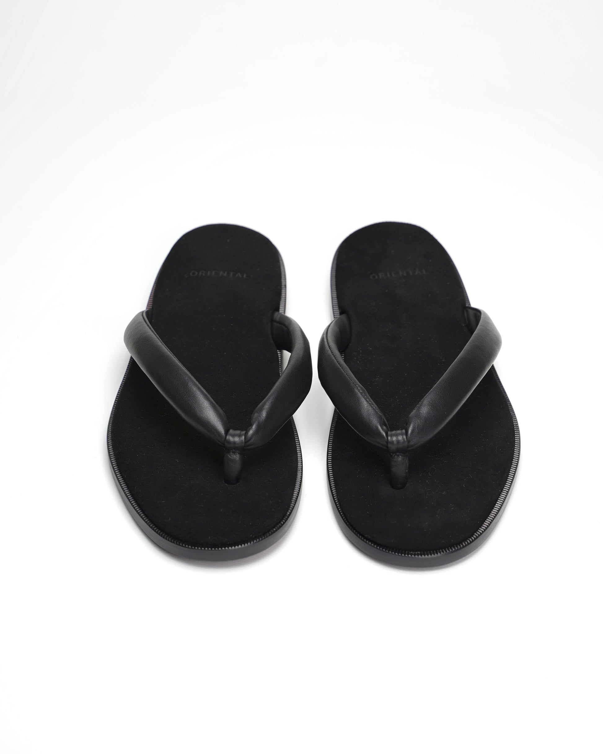 オリエンタル 004 Setta sandal Black (R-0004) トング サンダル