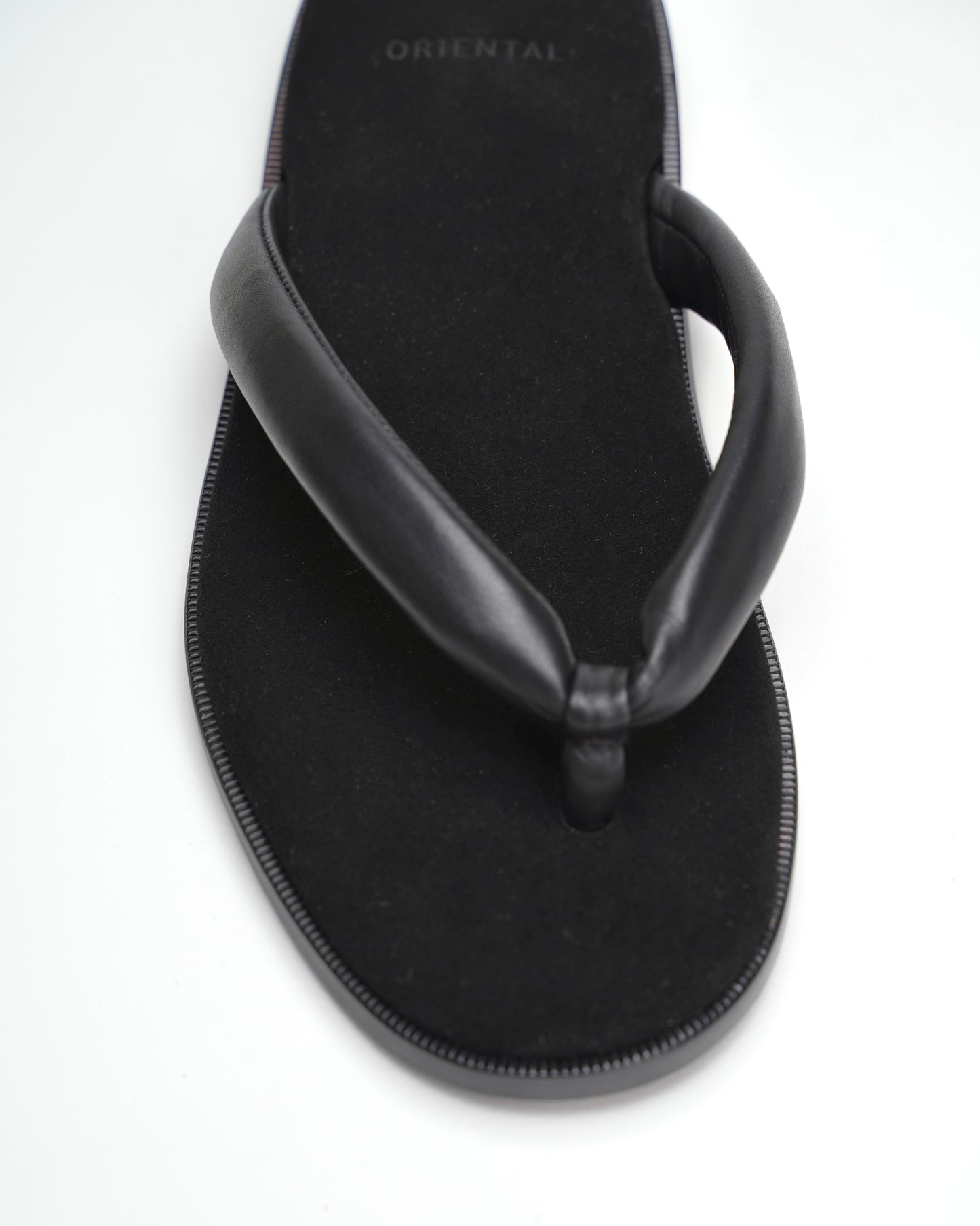 オリエンタル 004 Setta sandal Black (R-0004) トング サンダル