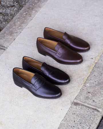 ORIENTAL オリエンタル 520 Plain loafer Black (R-0520) ローファー 