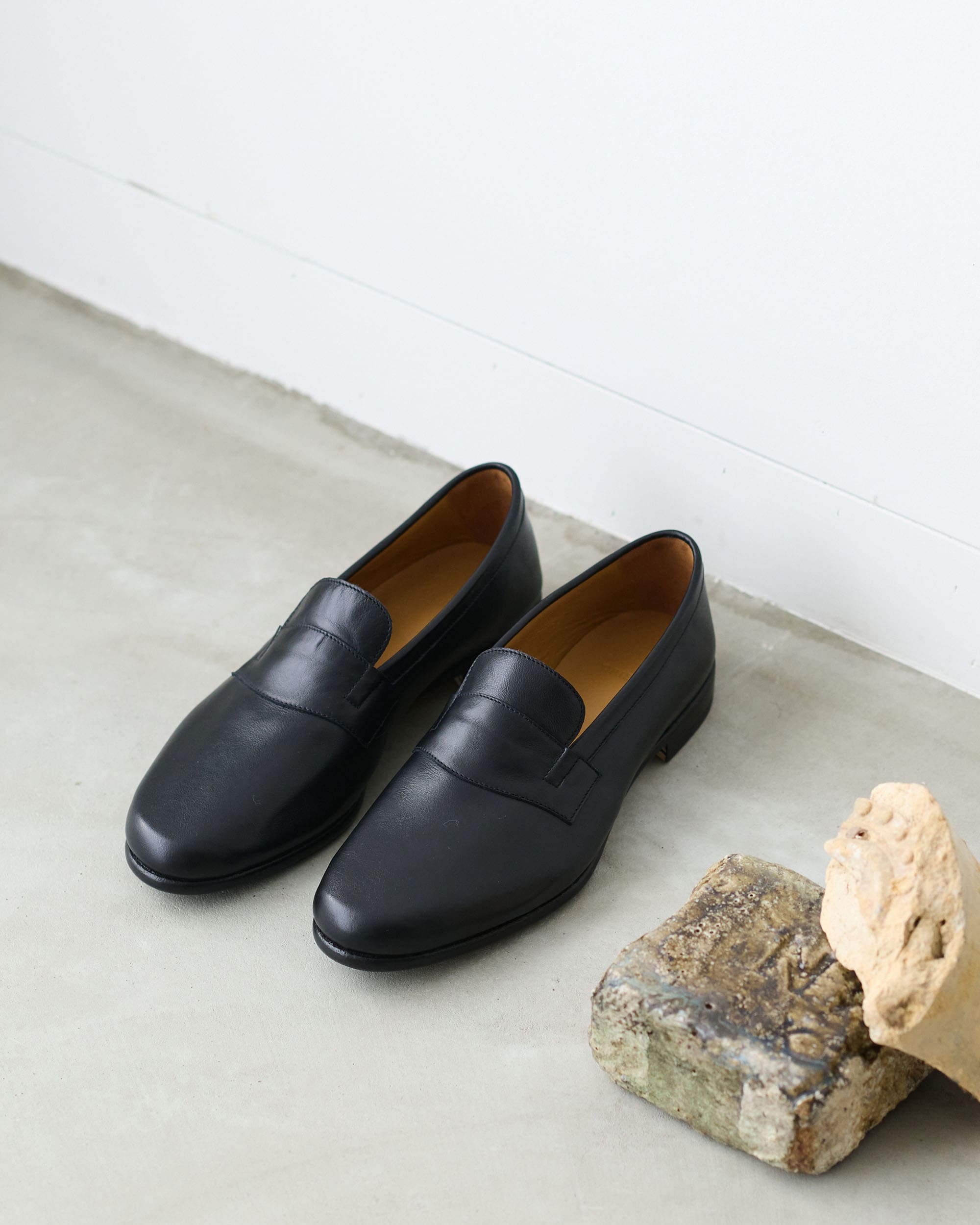 ORIENTAL オリエンタル 520 Plain loafer Black (R-0520) ローファー