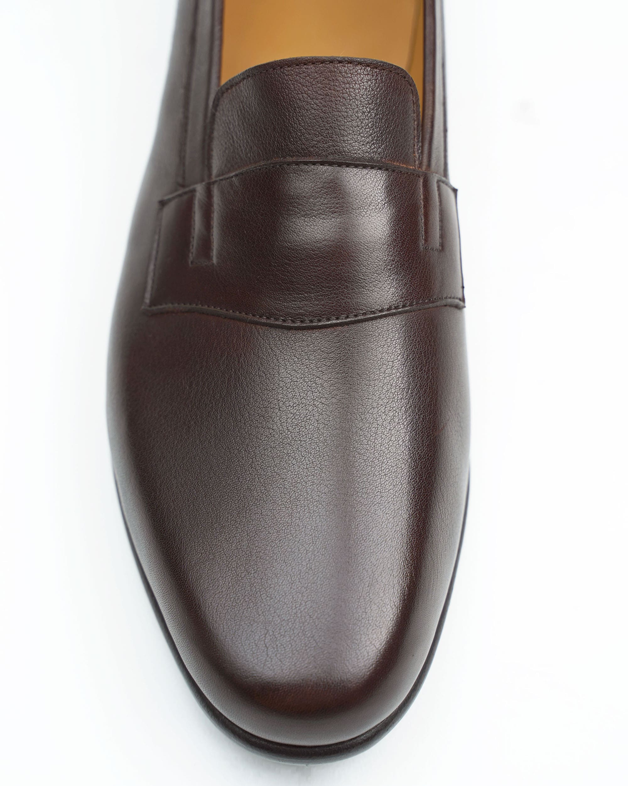 ORIENTAL オリエンタル 520 Plain loafer Dark brown (R-0520