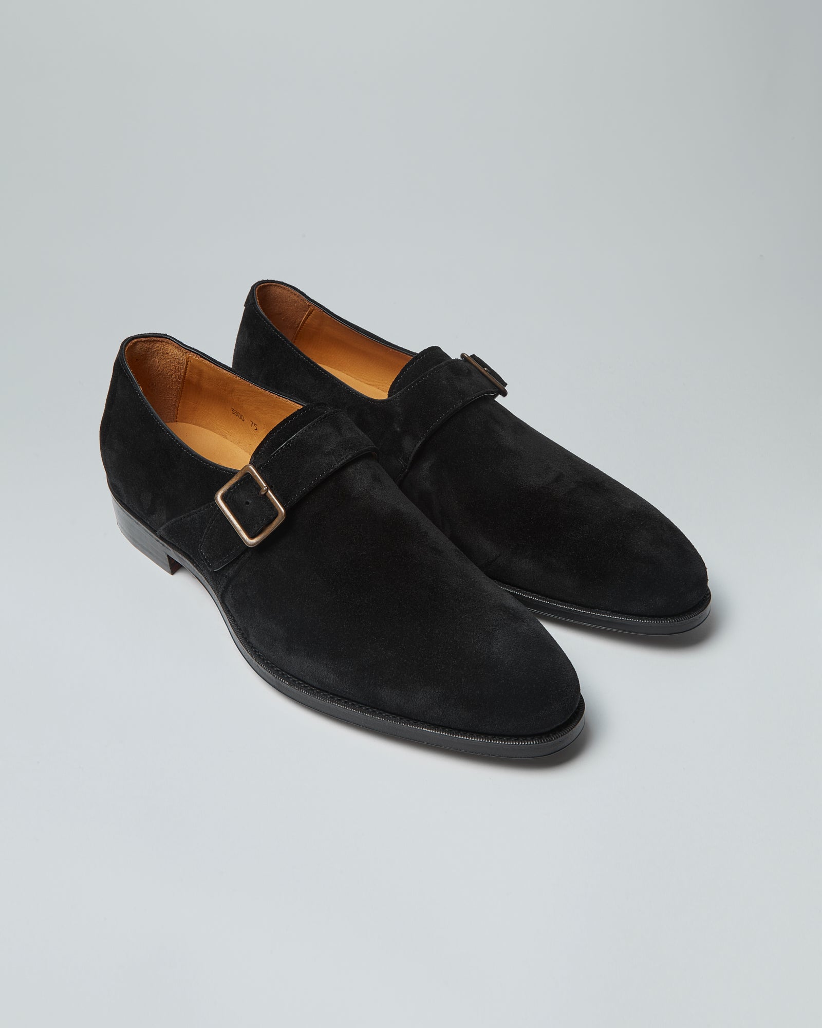 3300 Buckle slip on #Suede black (FG-3300) – ORIENTAL