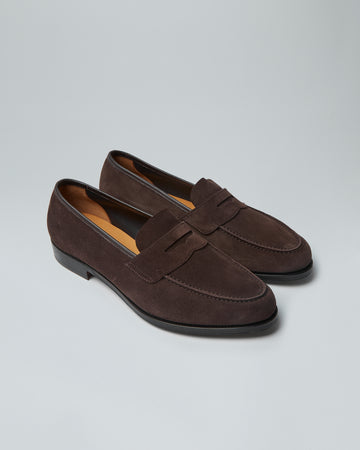 500 ALBERS unlined #Suede dark brown (FG-3546) – ORIENTAL